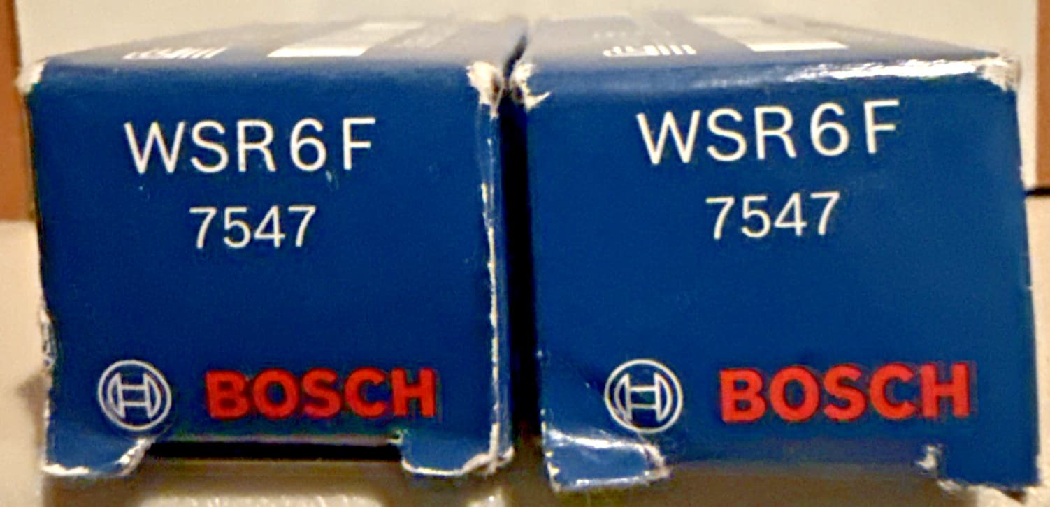 BOSCH 7547 WSR6F Spark Plug  2 Pack
