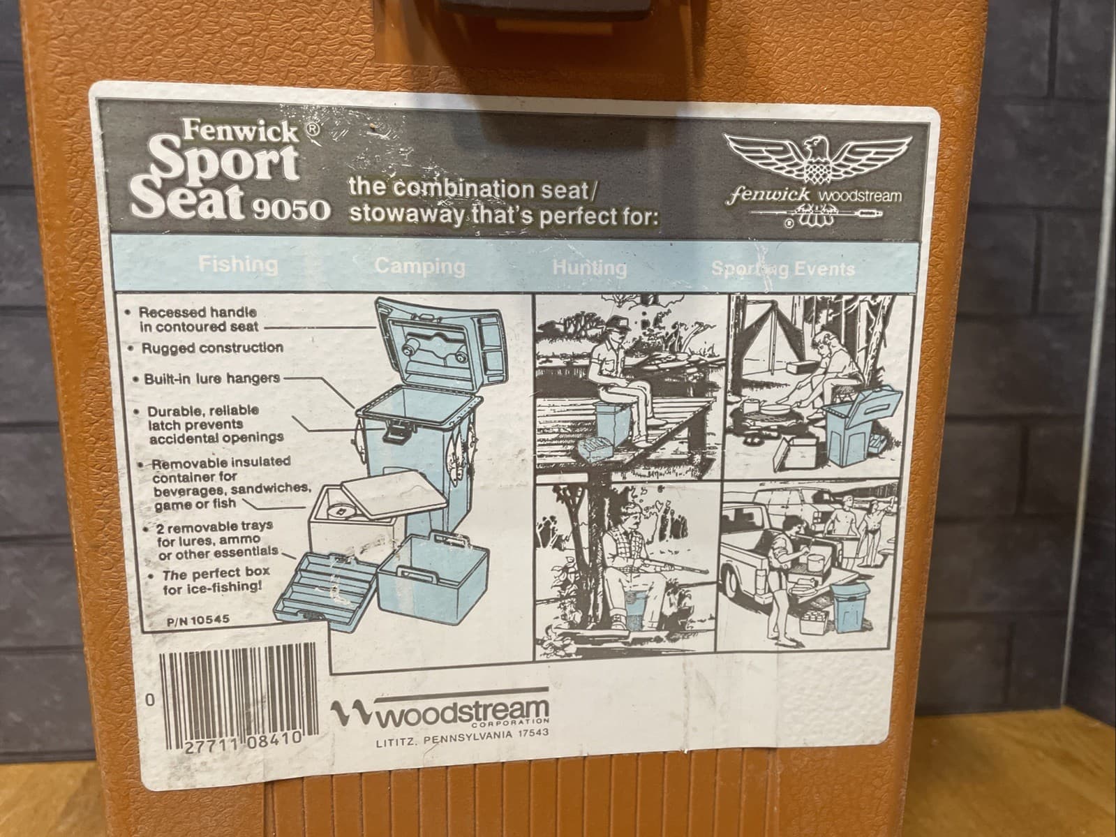 Fenwick Woodstream Sport Seat 9050 2