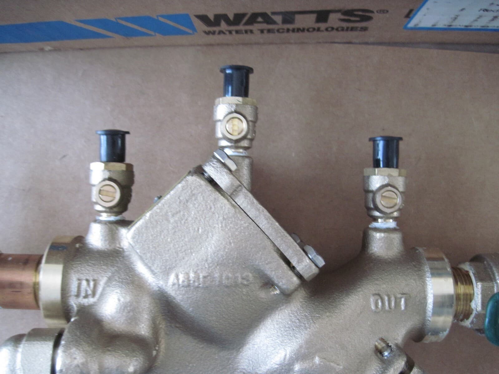 Watts 3/4 LF909-QT-FS 3/4" FNPT Reduced Pressure Zone Backflow Preventer 3