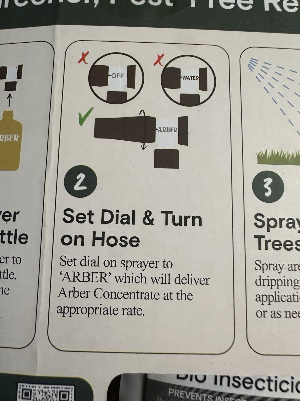 7 X Arber Organic Lawn Tree And Shrub Insecticide Ready To Spray Fertilizer New 6