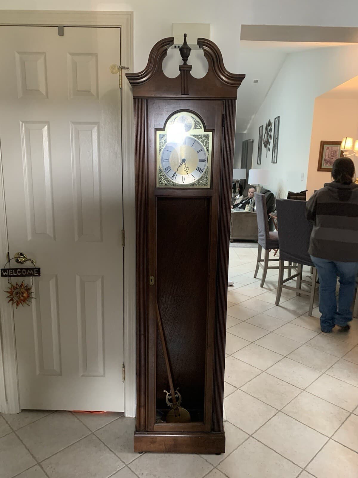 tempus fugit howard miller grandfather Clock 3