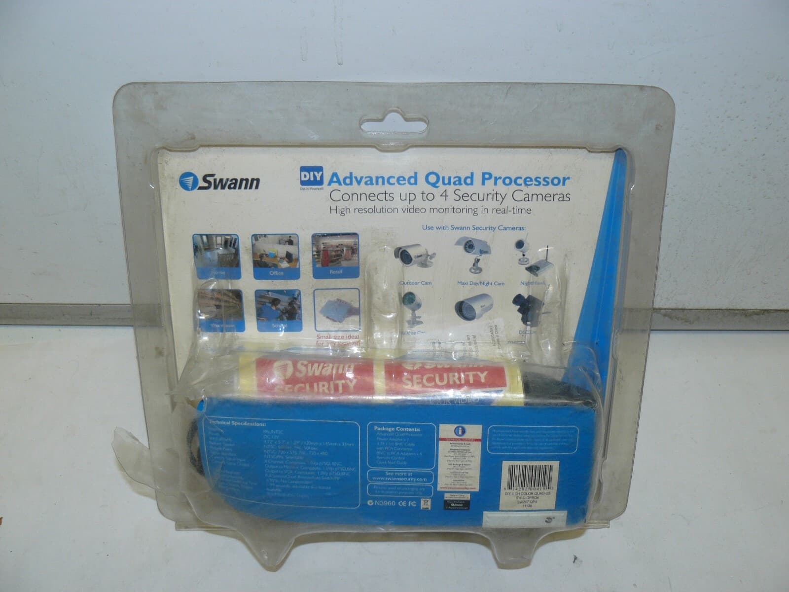 Swann SW247-QP4 Advanced Quad Processor Security Quad Processor 4-Camera Color 3