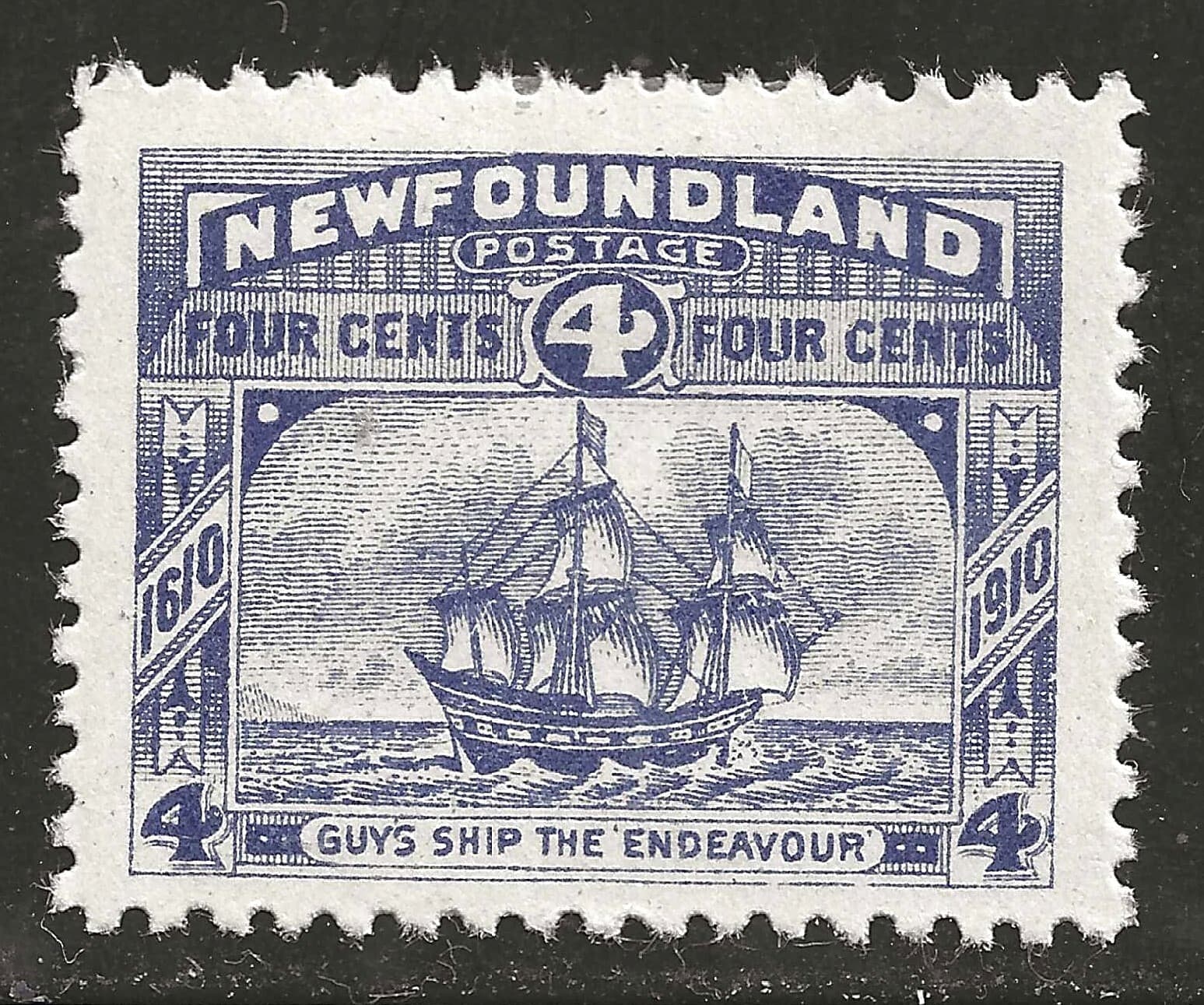NEWFOUNDLAND #90 MH, VF/XF
