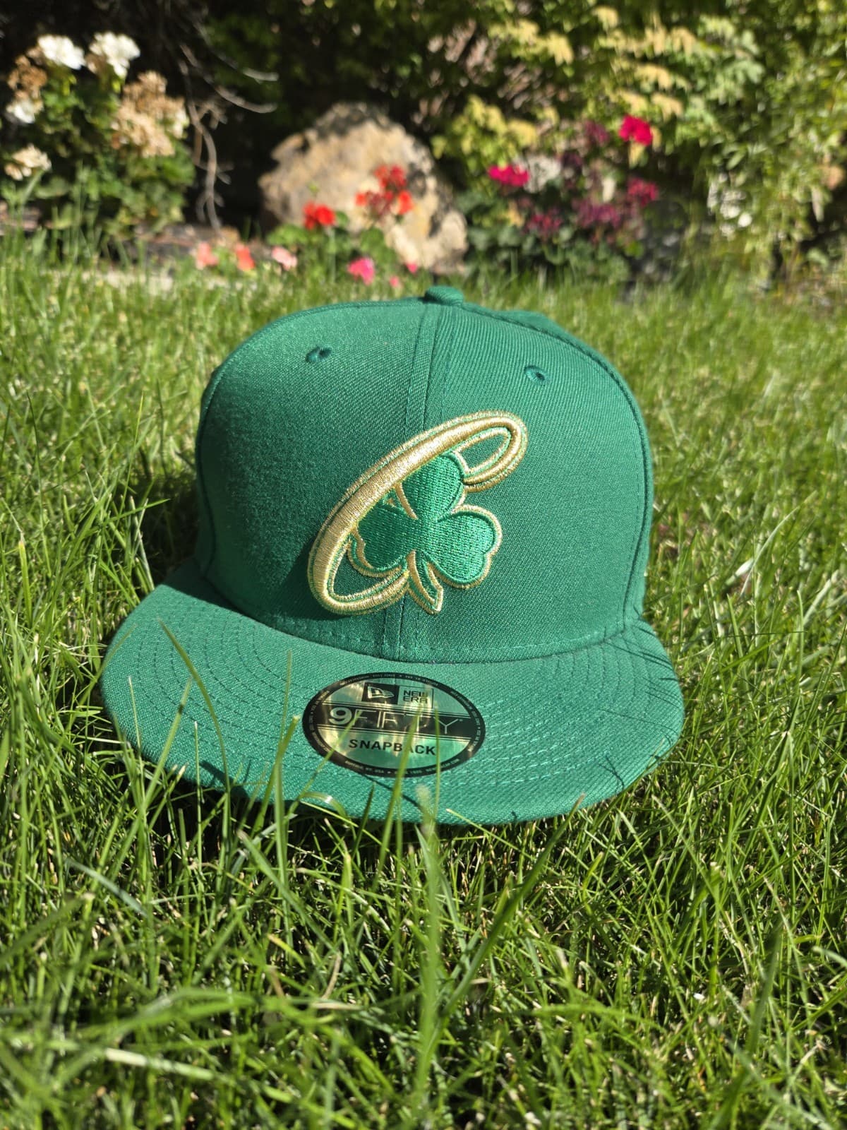 NBA Boston Celtics Adjustable Snapback New Era Shamrock Green 
