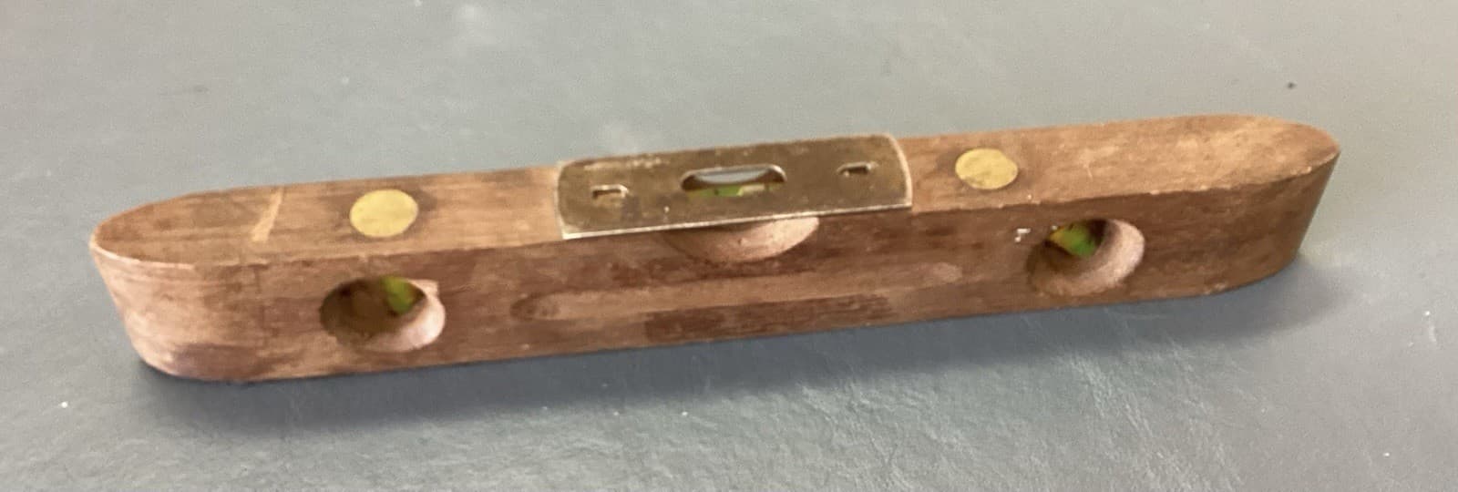Vintage Wooden 9" Torpedo Level 3
