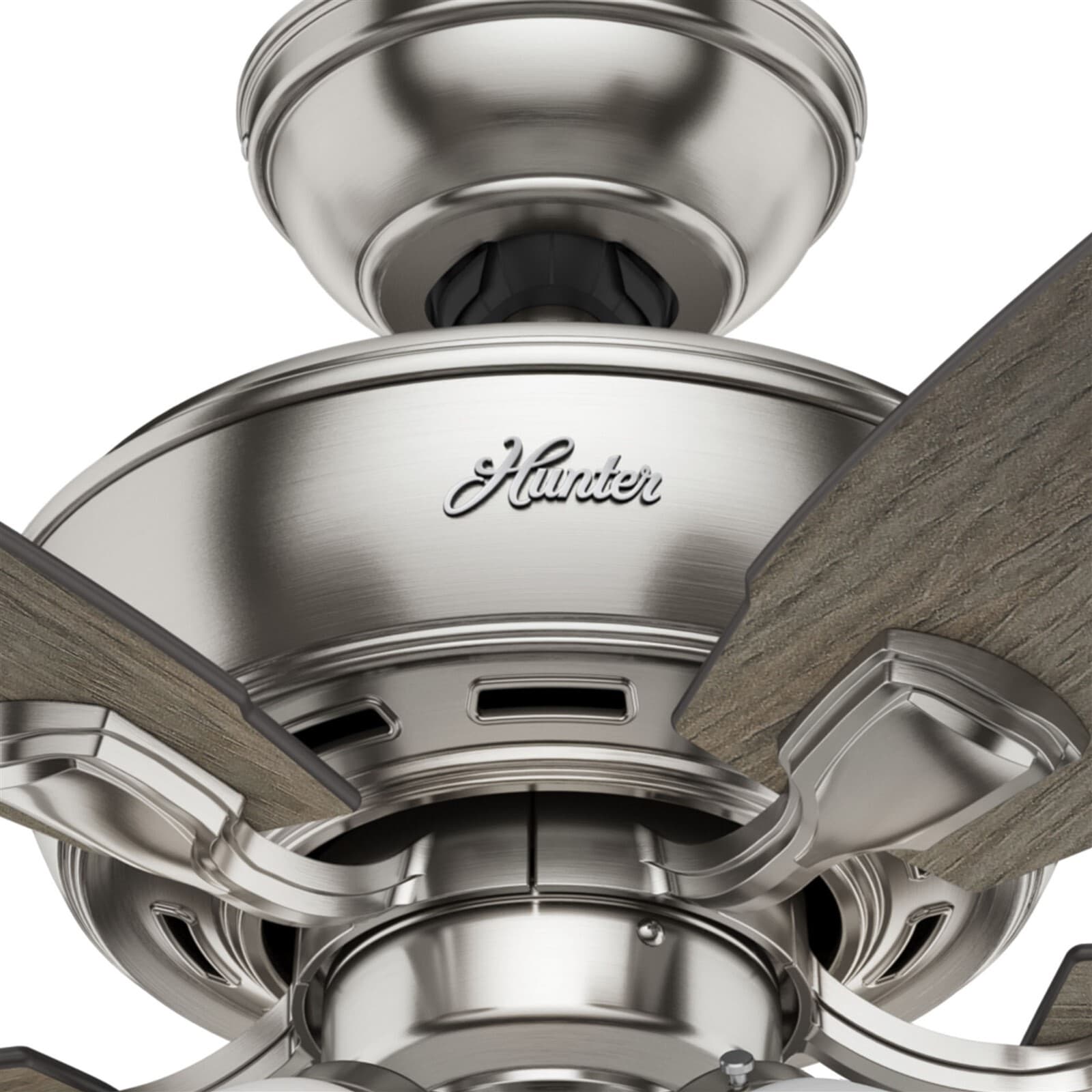 Hunter Fan 52 in Brushed Nickel Finish Ceiling Fan with Four Dimmable LED Lights 5