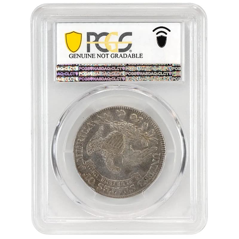 1809 Capped Bust Half Dollar PCGS VF Details Corrosion Removed 3