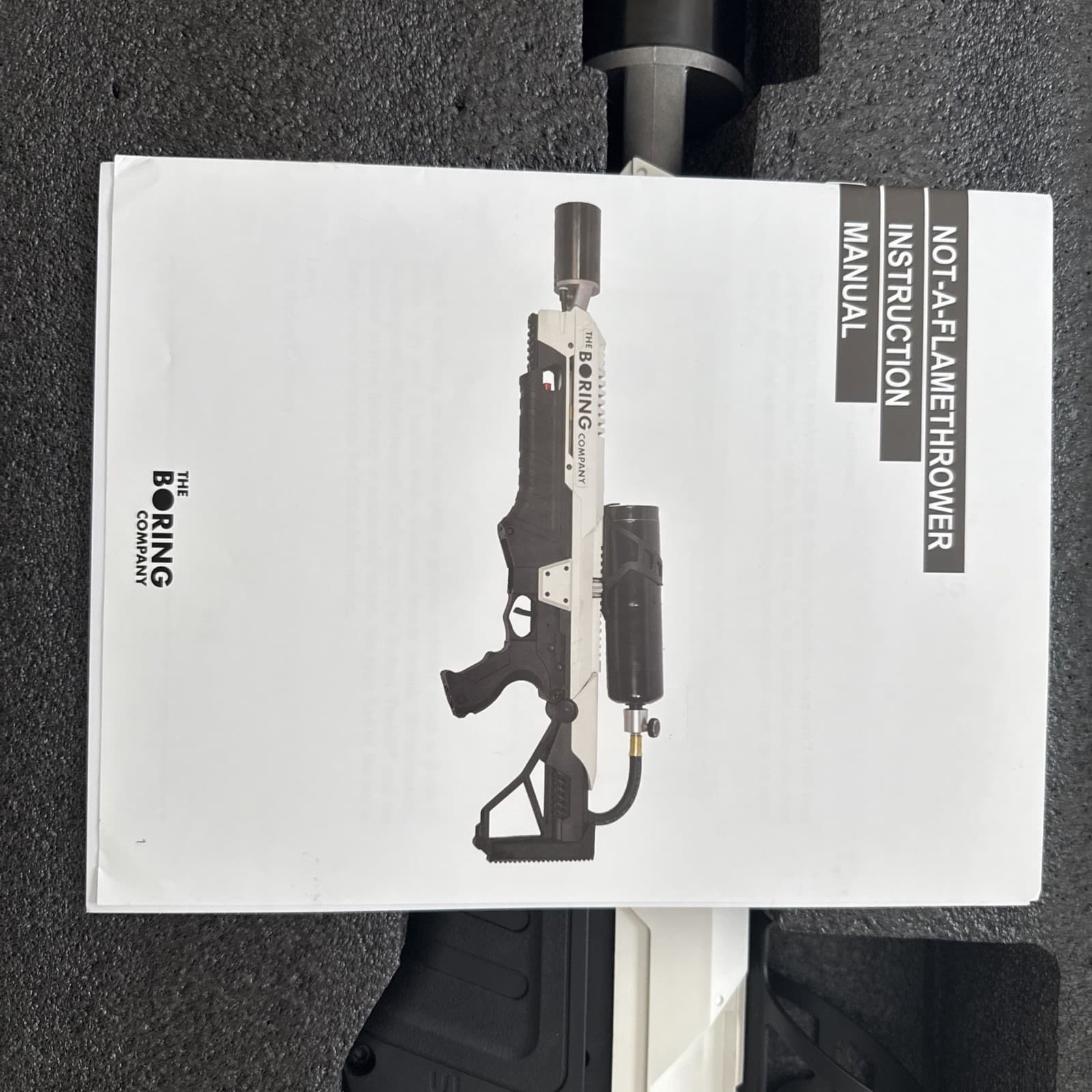 Not A Flamethrower Serial #60 The Boring Company * Ultra Rare Gem * 5