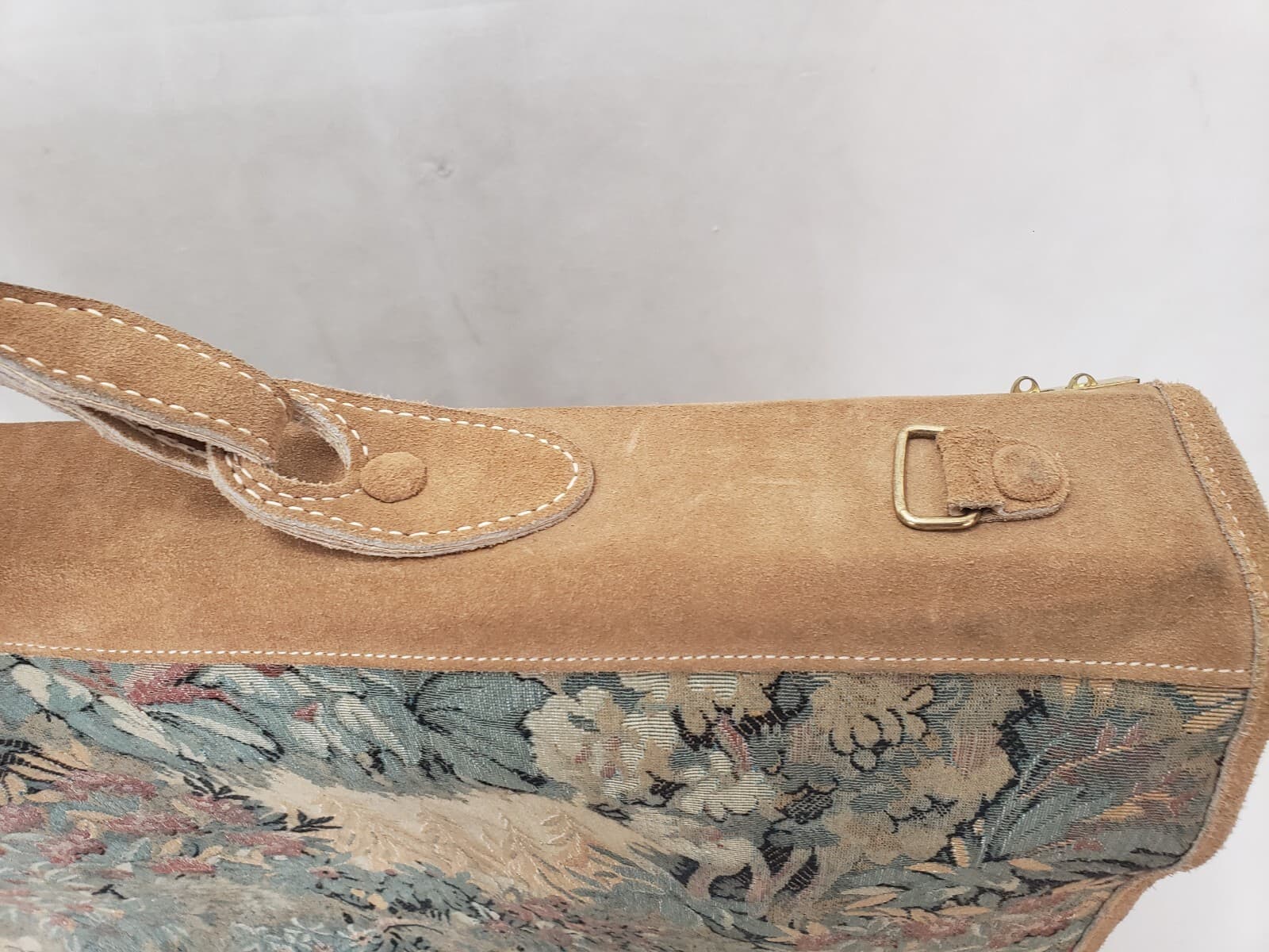 French Luggage Company - Tapestry Garment Clothes Bag Floral Embroidered Luxury 4