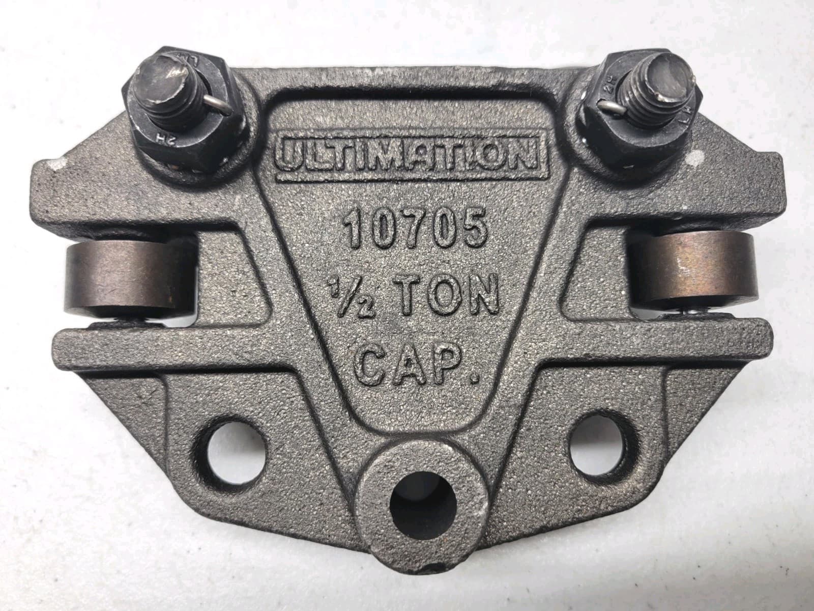 1 Side Ultimation Beam Trolley 1/2 Ton Model 10705 - 1,000 Pound Capacity