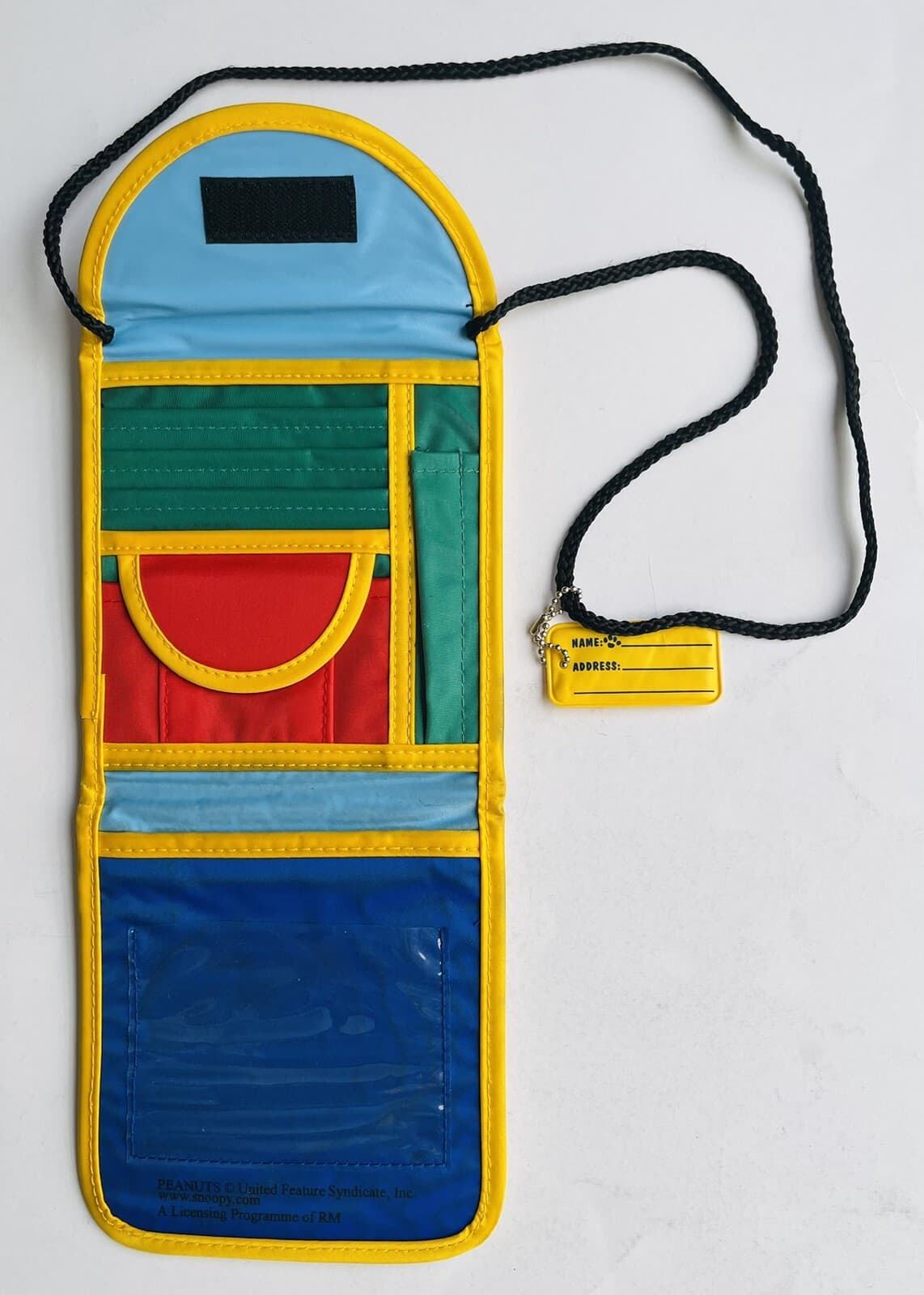 Singapore Airlines Amenity Child's Wallet - Snoopy Theme 3