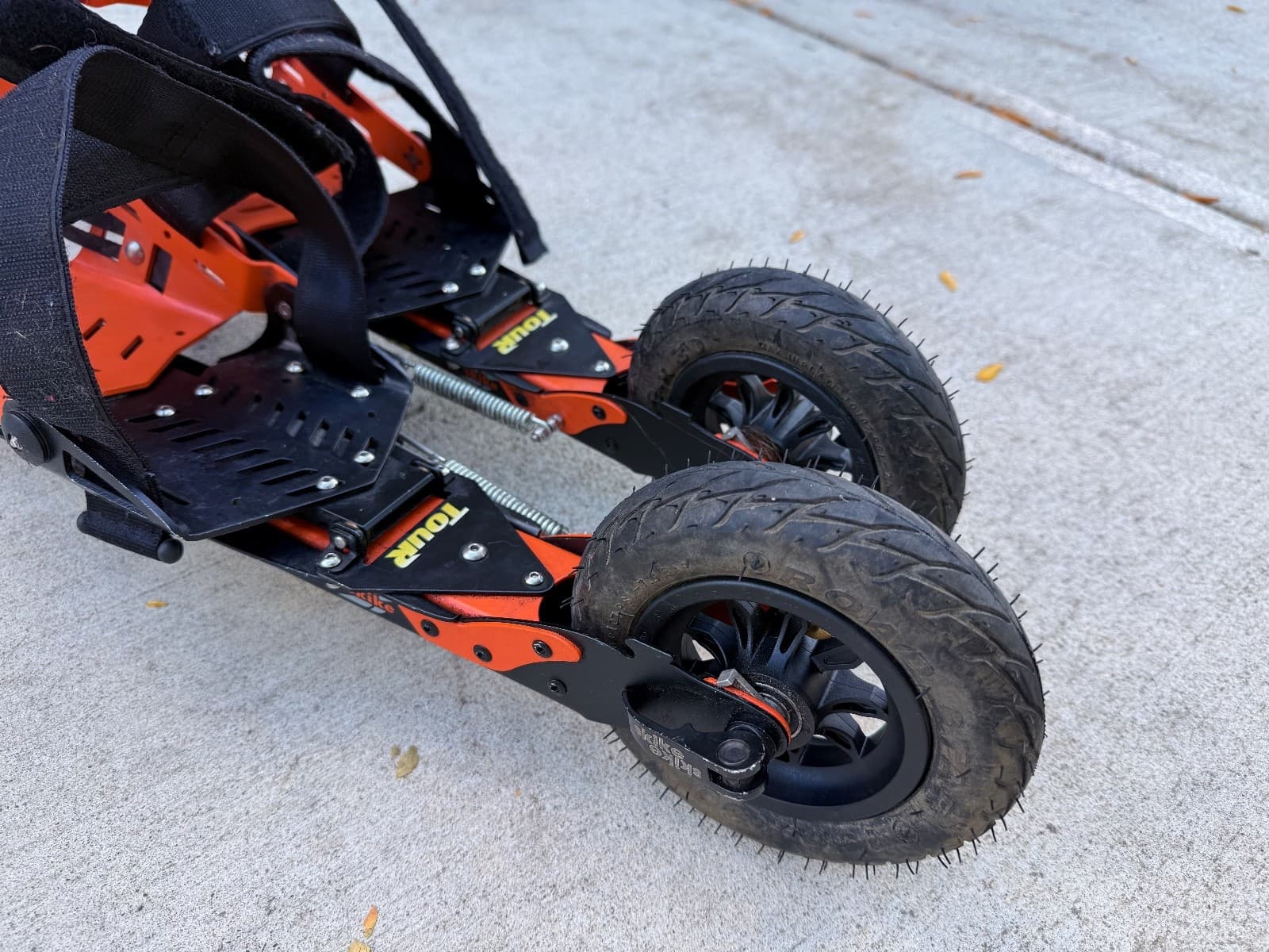 SKIKE V8 tour Cross Skates Roller Skis Skike  All-Terrain Cross Skates 3