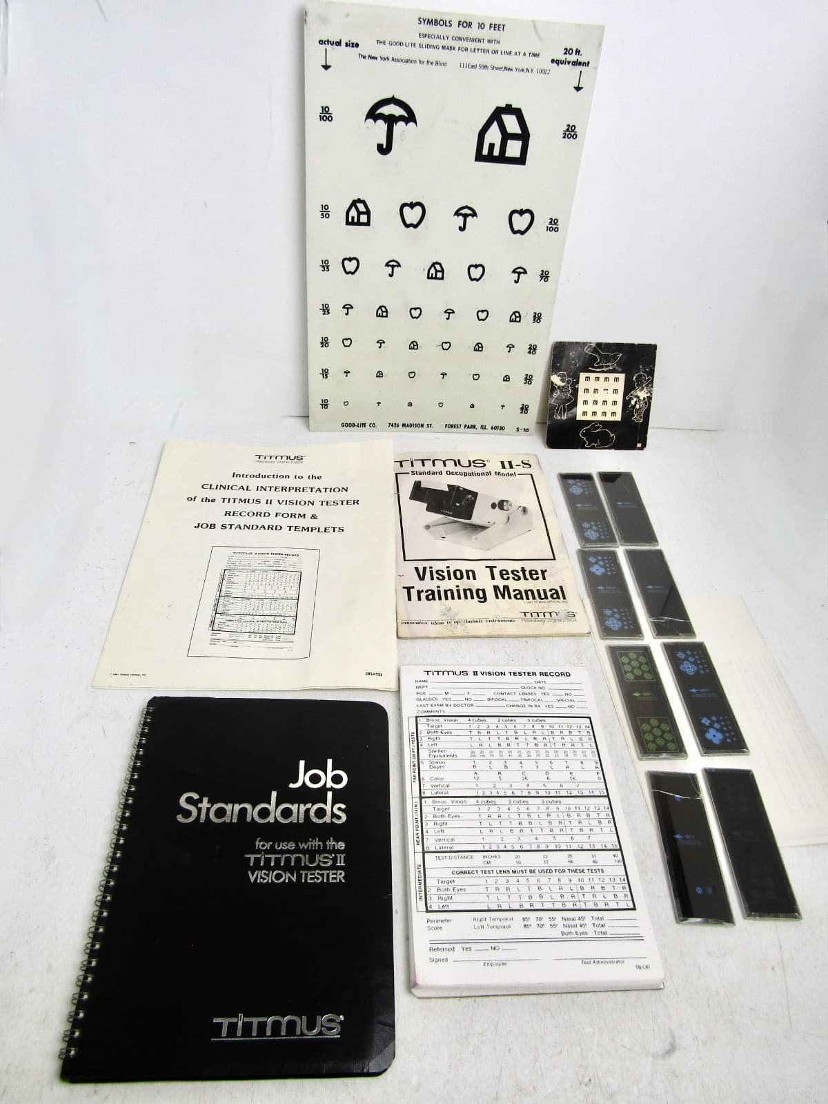 Titmus II-S Vision Tester - Portable Model with Case and Accessories - AS IS 3