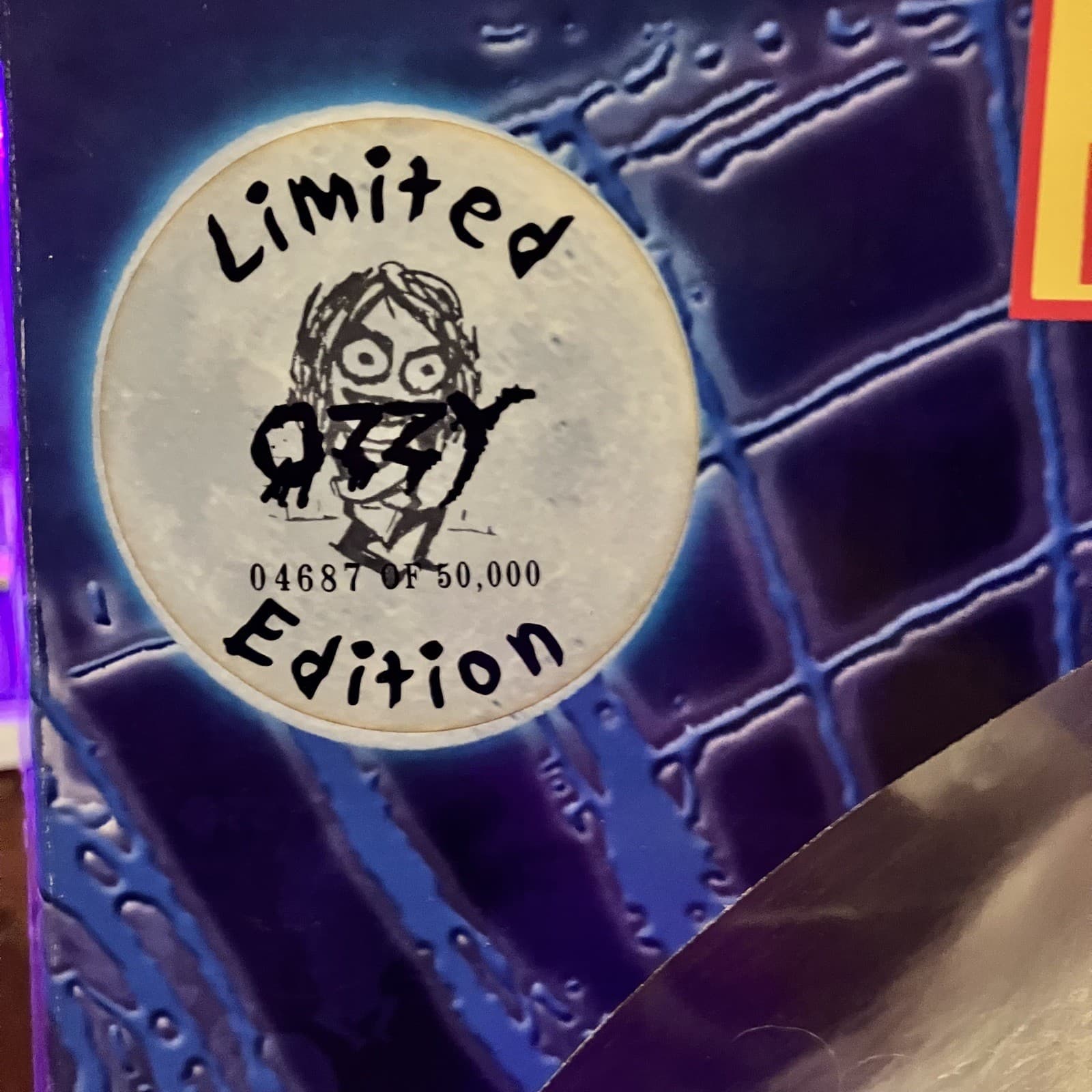 Ozzy Osbourne Bark at the Moon Werewolf Doll Figure LARGE RARE VINTAGE 1999 3