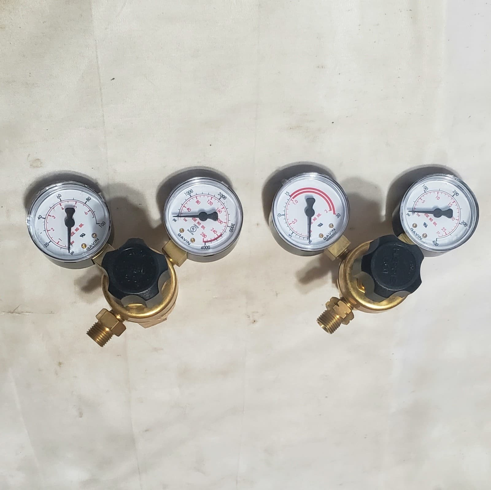 Harris Model 601 Regulator Set Oxygen Acetylene Cutting Welding Torch