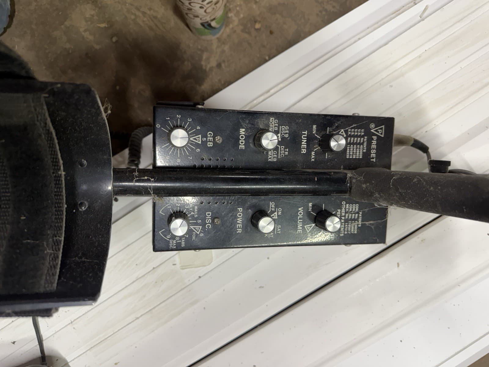 Coinmaster 5500/D Series 3 Metal Detector with battery box 2