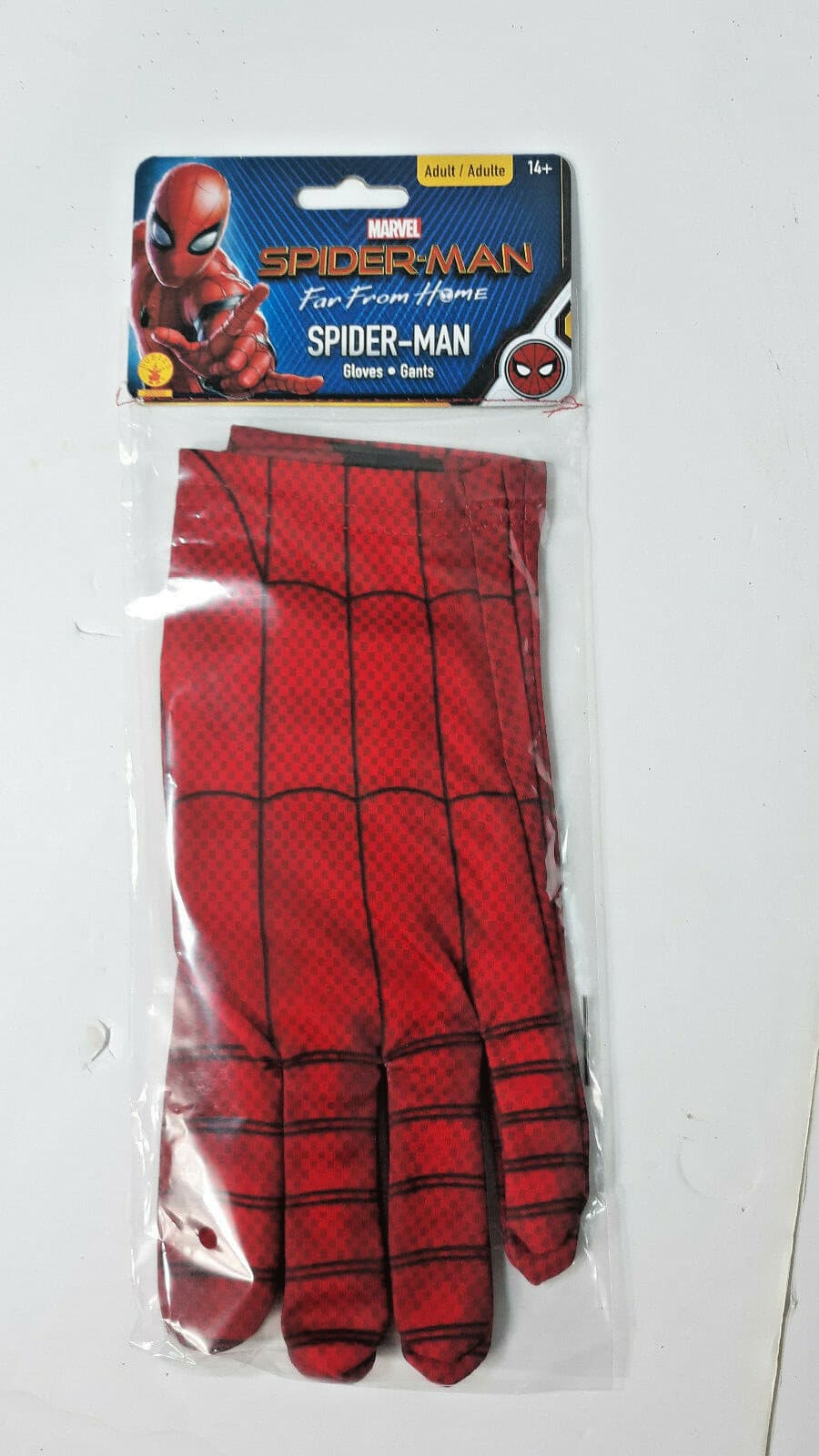 Marvel Spider Man Far From Home Gloves, Size Adult 14+ 2