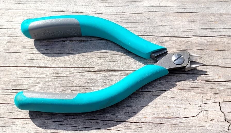 LOT of (3) Weller [2422 EB] Swiss Erem, Diagonal Side Cutter Wire Metal Jewelry 5