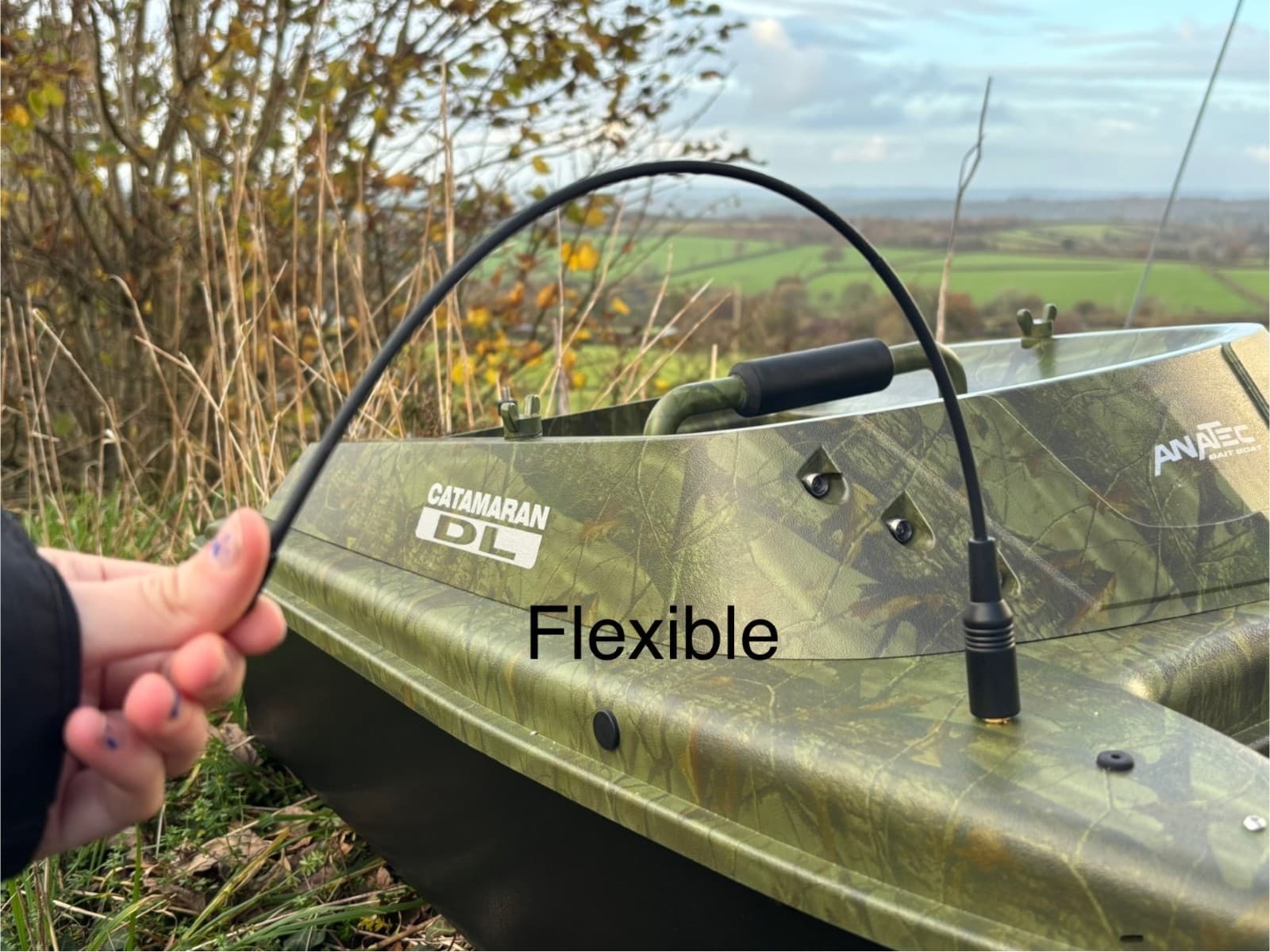 Long Range Flexible Aerial / ANTENNA To Fit Cult Ranger Bait Boat 'B'