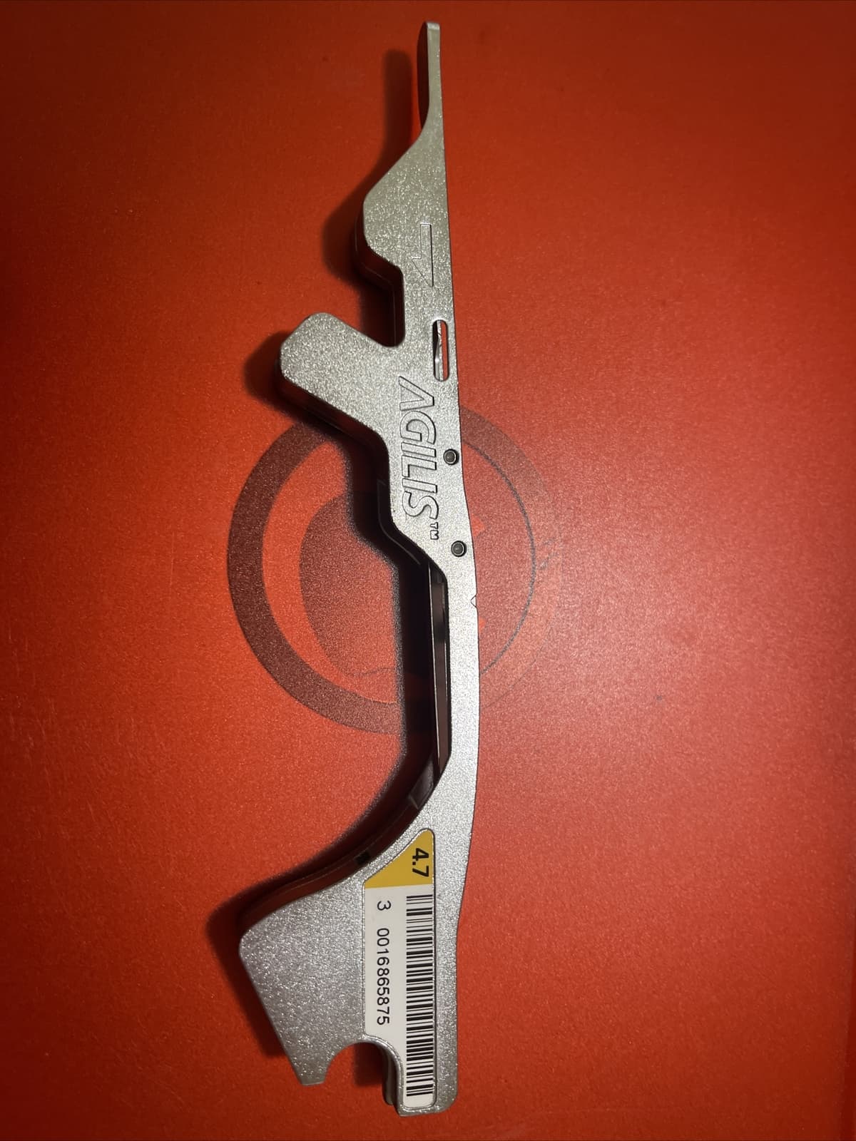 Mycronic MyData Agilis 4.7 yellow - 8mm Feeder insert L-014-1319 mid size compo