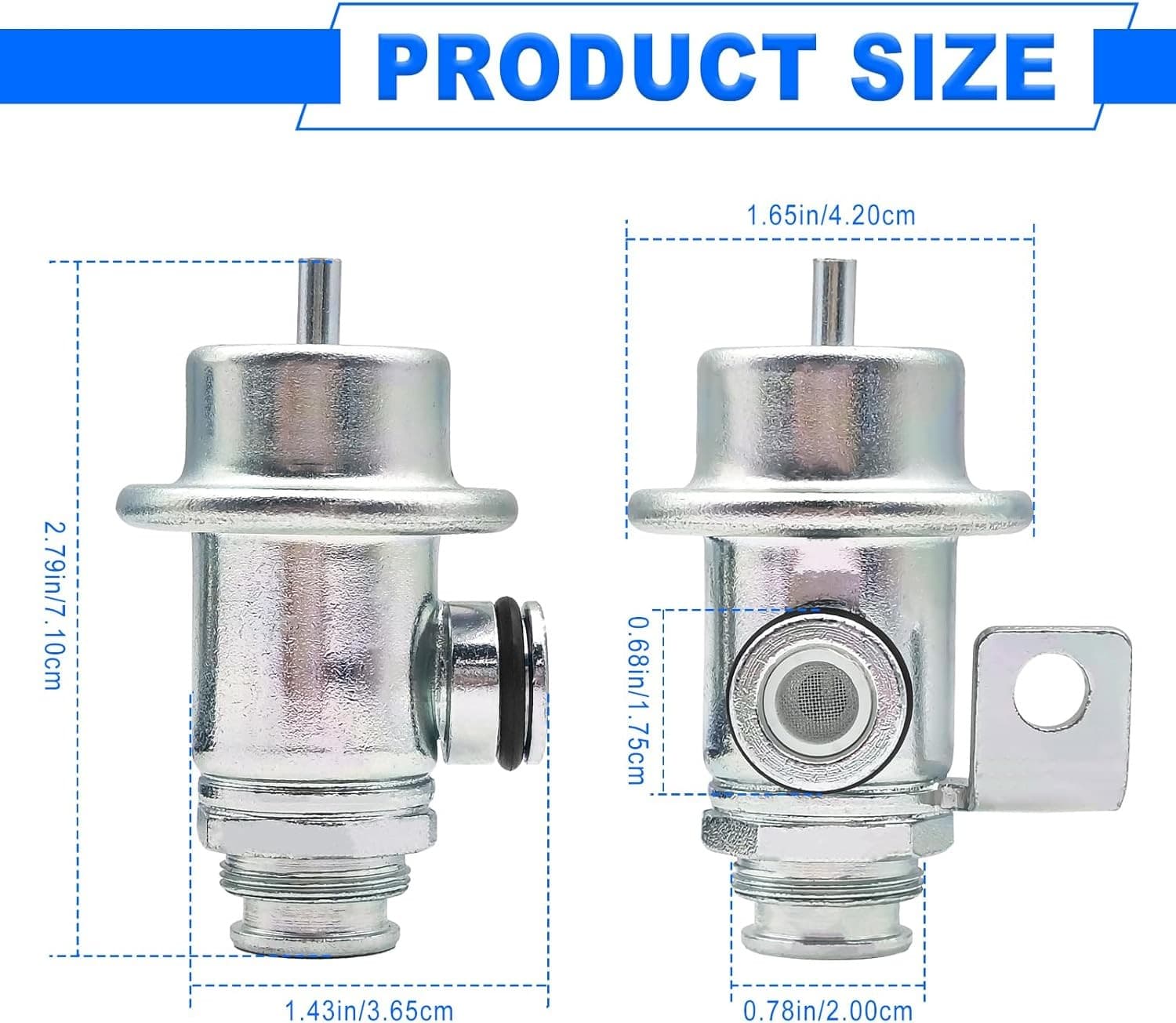 Fuel Injection Pressure Regulator 17113622 17120440 Compatible with GM Chevy Tra 5