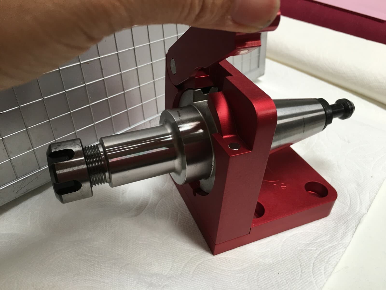 CAT40 CNC TOOL HOLDER TIGHTENING FIXTURE UNIVERSAL TOOL HOLDING - NEW DESIGN 4