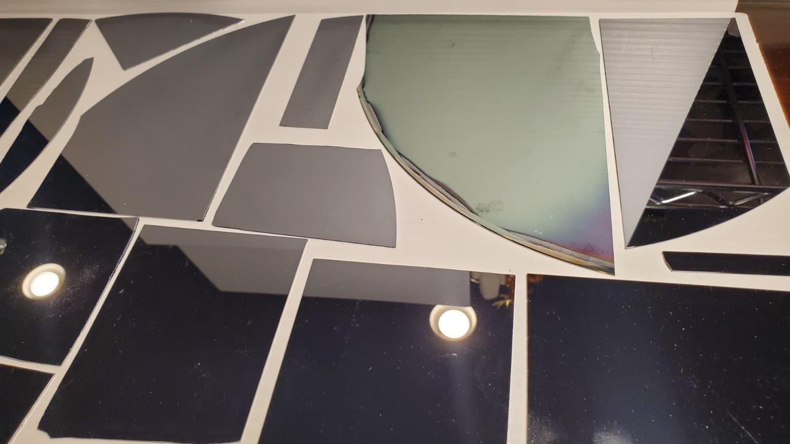 Si Mono Silicon Art Wafer Pieces Plain No Design Jewelry Decor Lot Projects  MKK 3