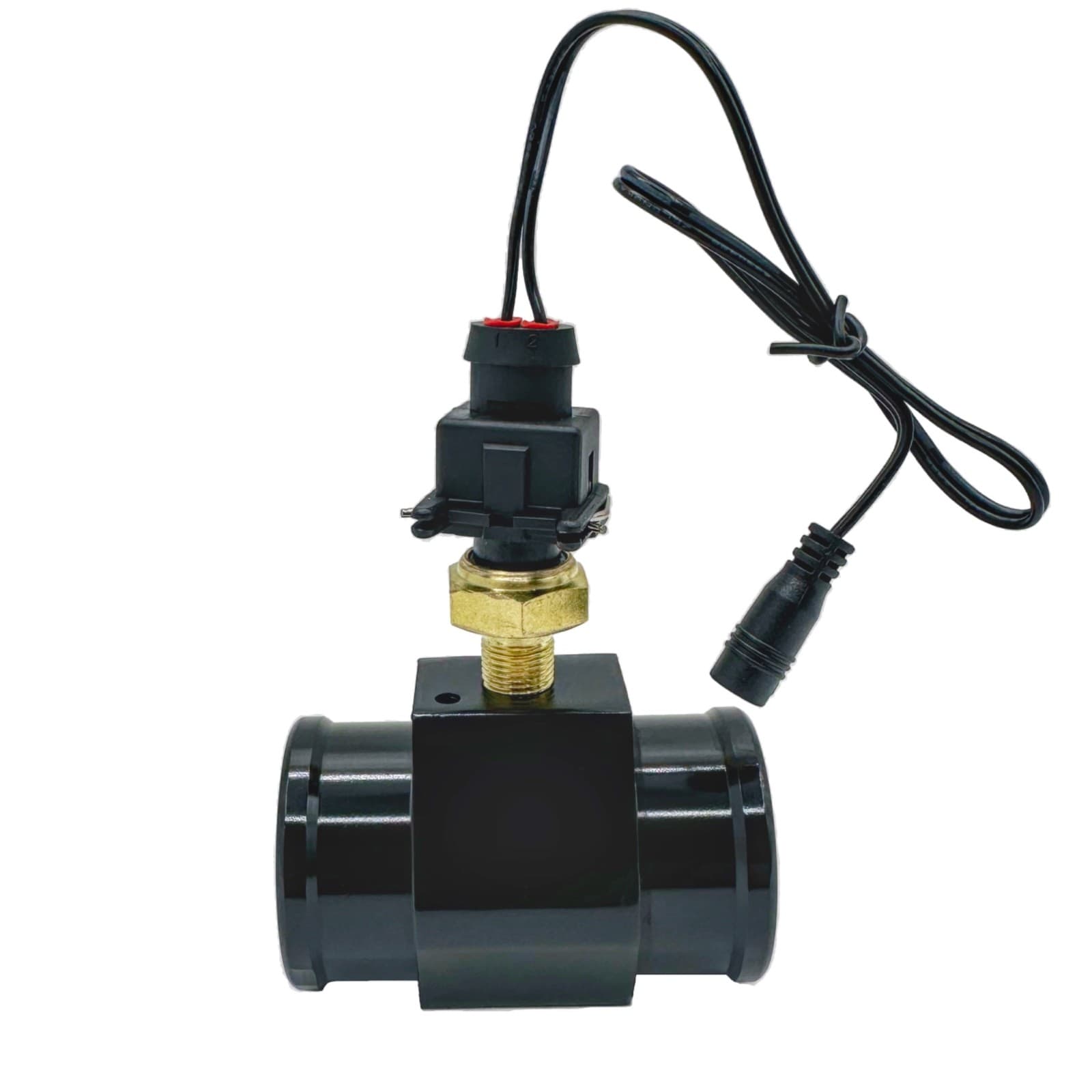 DIGITAL ADJUSTABLE ELECTRIC FAN CONTROLLER THERMOSTAT TEMP SWITCH HOSE ADAPTER 3