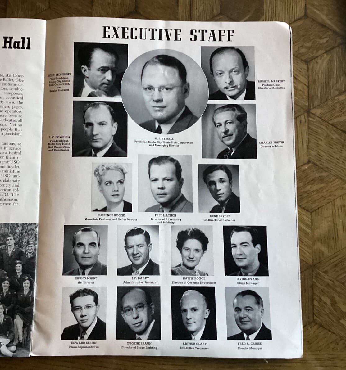 New York City Manhattan Rockettes Radio City Music Hall Program 1940s Souvenir 2