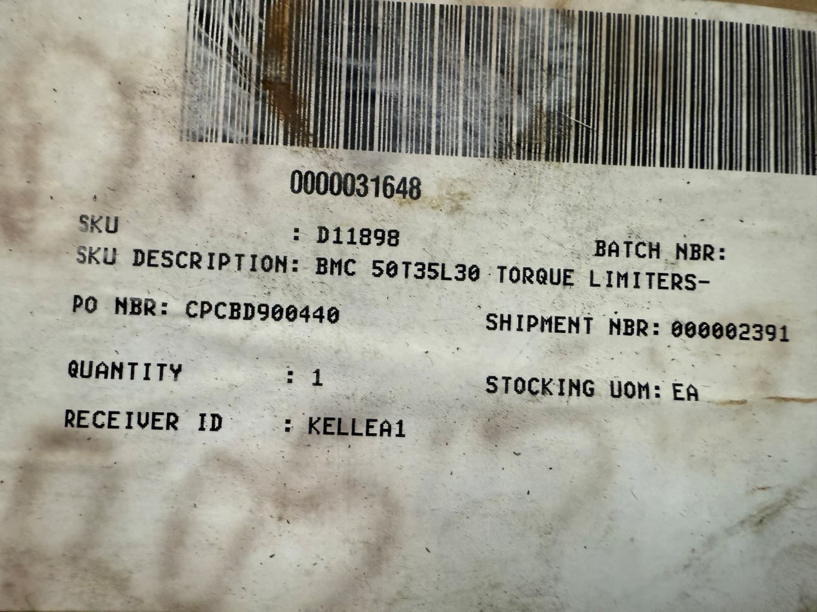 Browning 50T35L30 Torque Limiter Sprocket (NOS) 5