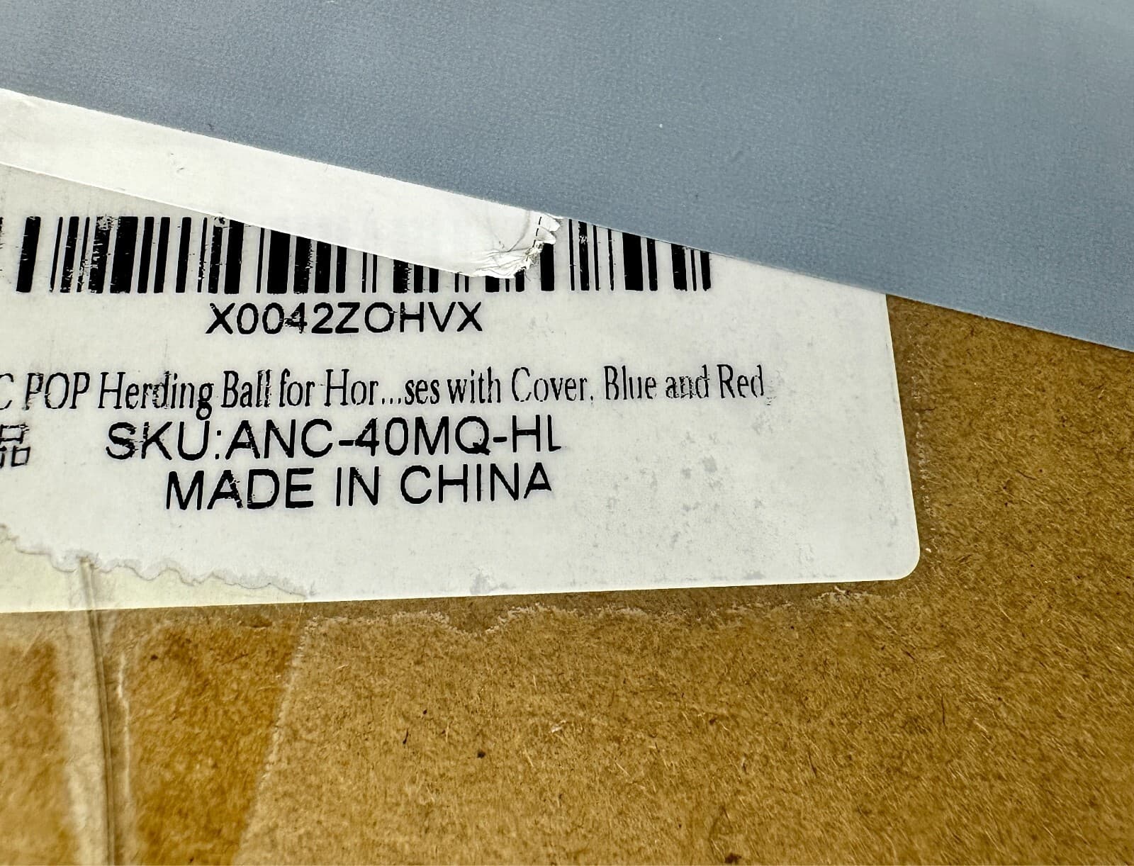 2 Pcs 40 Inch Horse Ball for Play Large Horse Ball Big Herding Ball for Horse 3