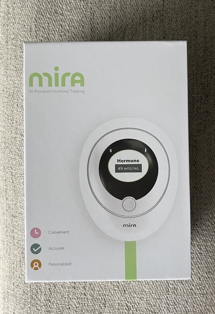 Mira Fertility Hormone Analyzer and Tracker with 8 Fertility Max Wands 2