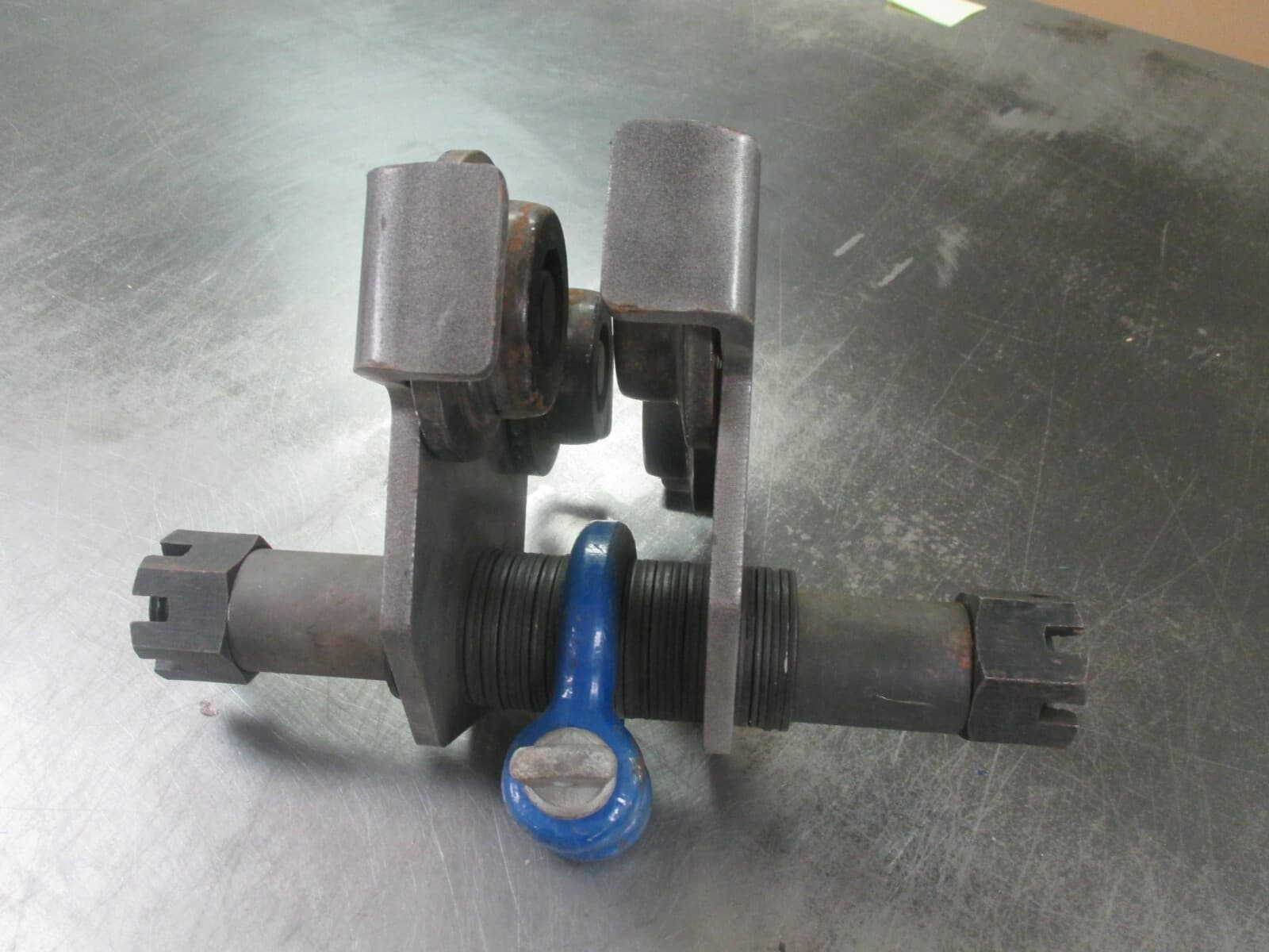 USED Haul Master 2-Ton Adjustable Push-Pull Chain Fall Beam Trolley 5