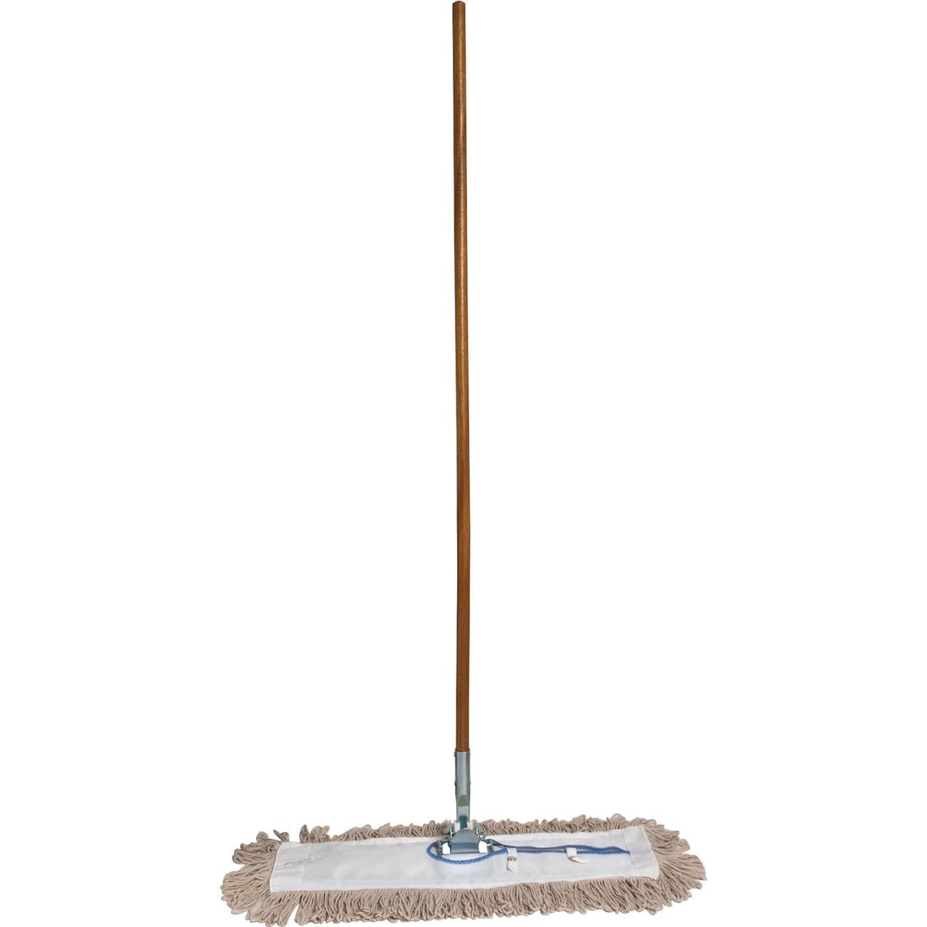Genuine Joe Dust Mop With Handle - 24" Width Cotton Head - 60" X 0.94" Wood 2