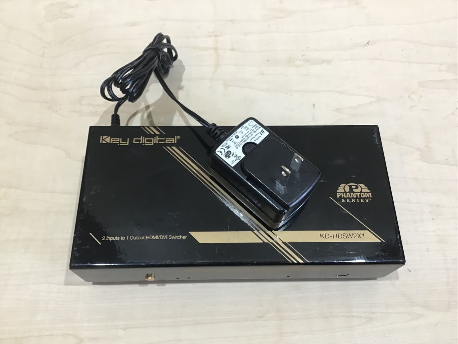 Key Digital HDSW2x1 2 Inputs To 1 Output HDMI Switcher e605 2
