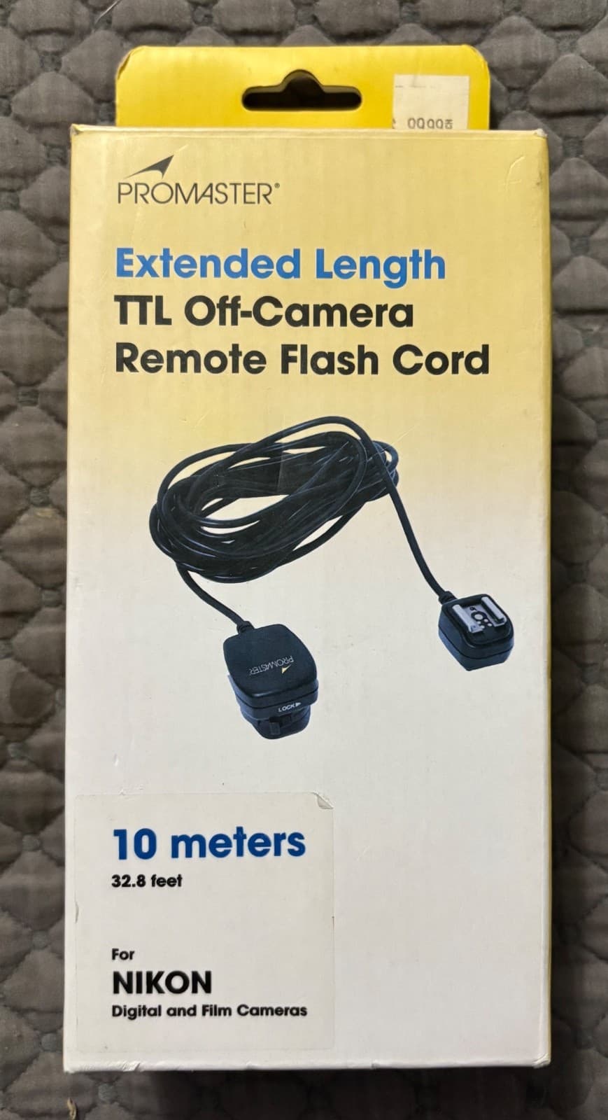 Promaster Extended Length TTL Off-Camera Remote Flash Cord For Nikon 
