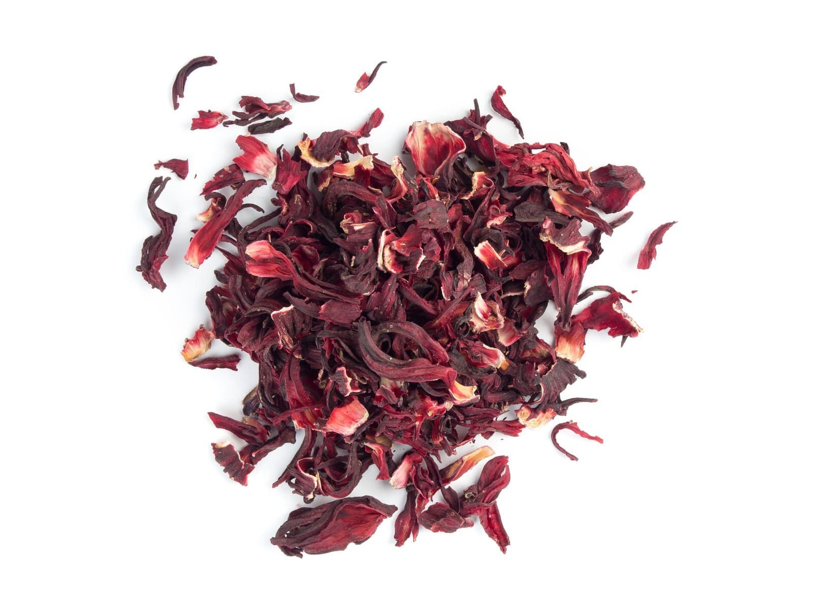 Dried Hibiscus Flowers Cut & Sifted, Flor de Jamaica, Hibiscus Tea Jamaica 1 LB 2