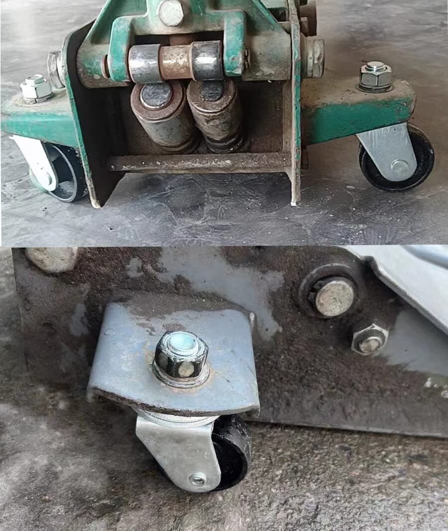 Floor Jack Casters for 3 Ton Floor Jack Cast Iron Caster Wheels Floor Jack Pa... 4