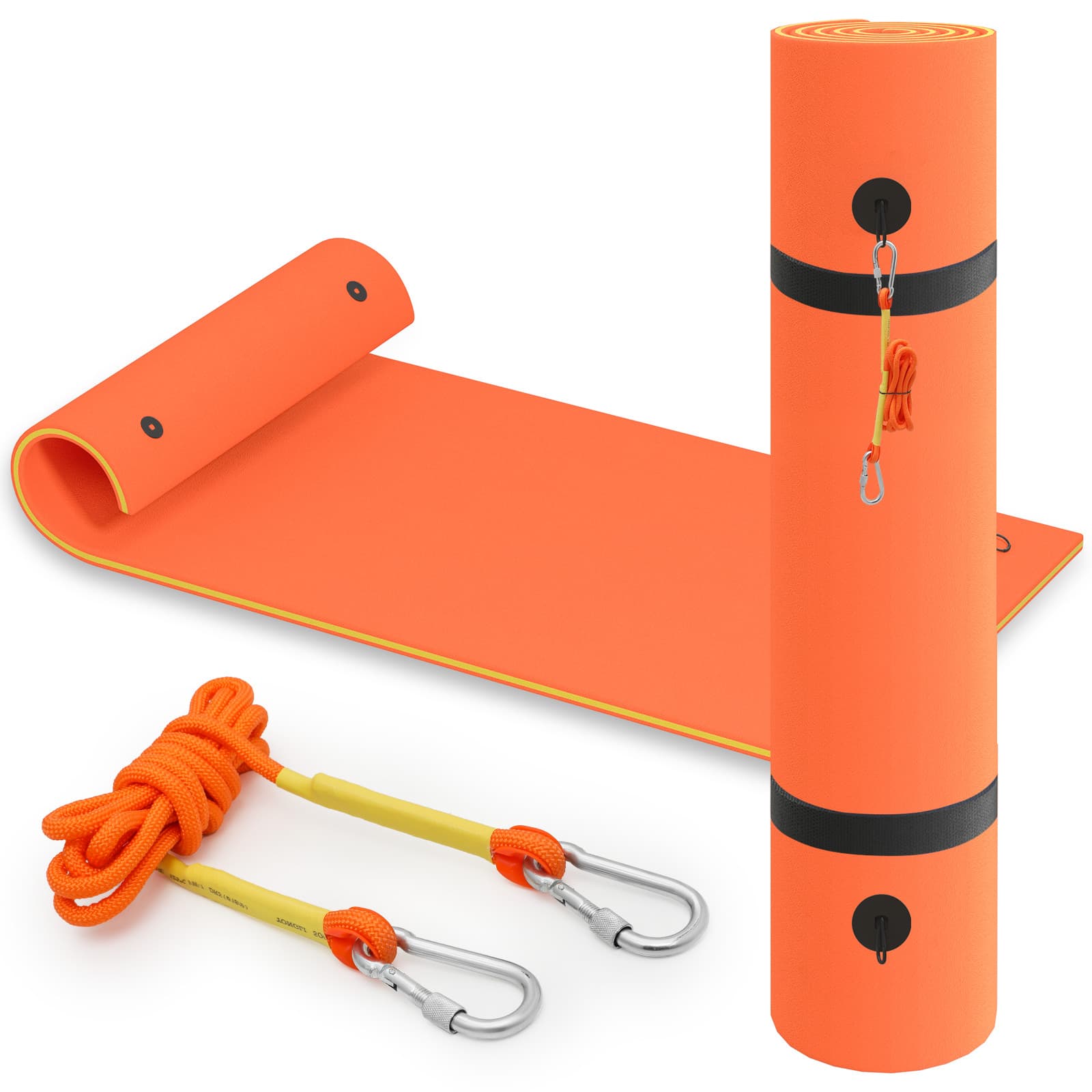 12x6 ft Floating Water Pad River Gaint Float Mat 3-Layer XPE Foam Lounge Bed 2