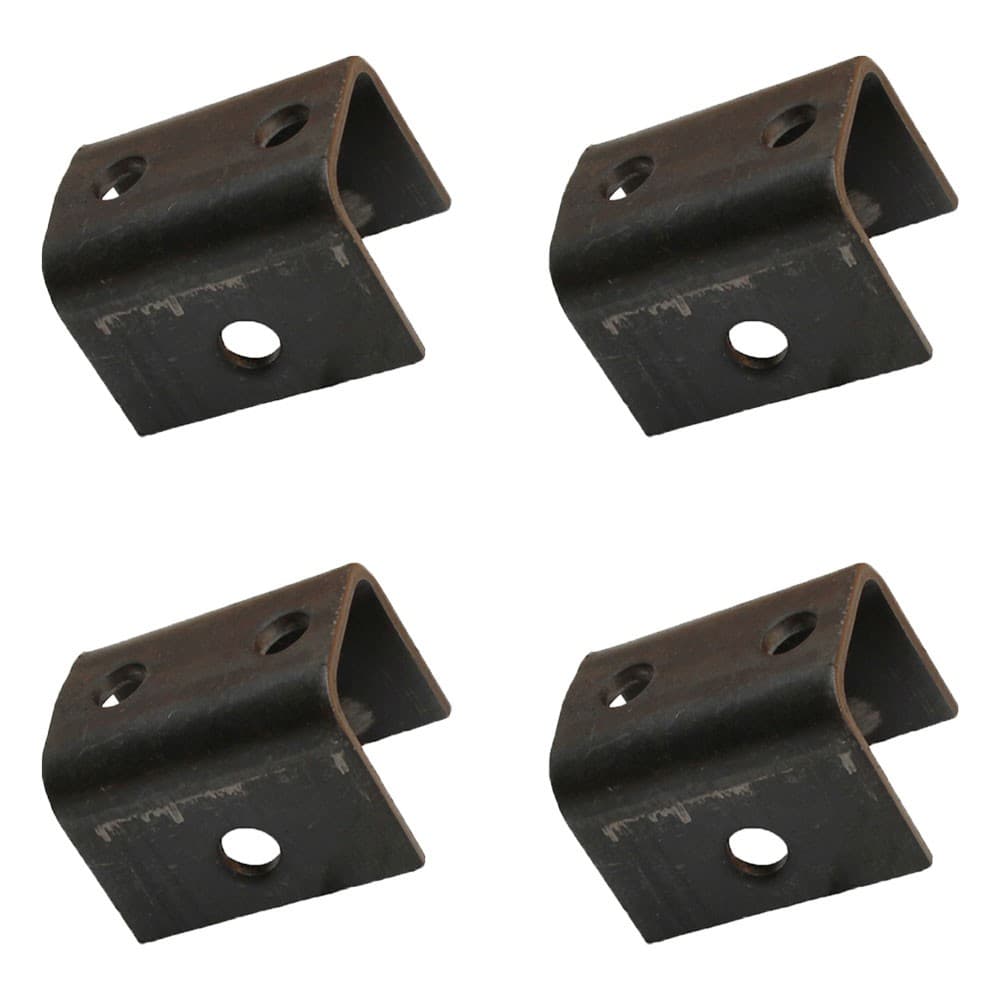 (4) Bolt or Weld On Hangers for 1-3/4" Double Eye Springs Fits Dexter 115917 2