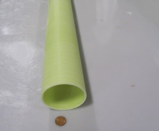 Phenolic G10FR4 Tube 3.094" OD x 2.844" ID x 1/8" Wall x 36" 2