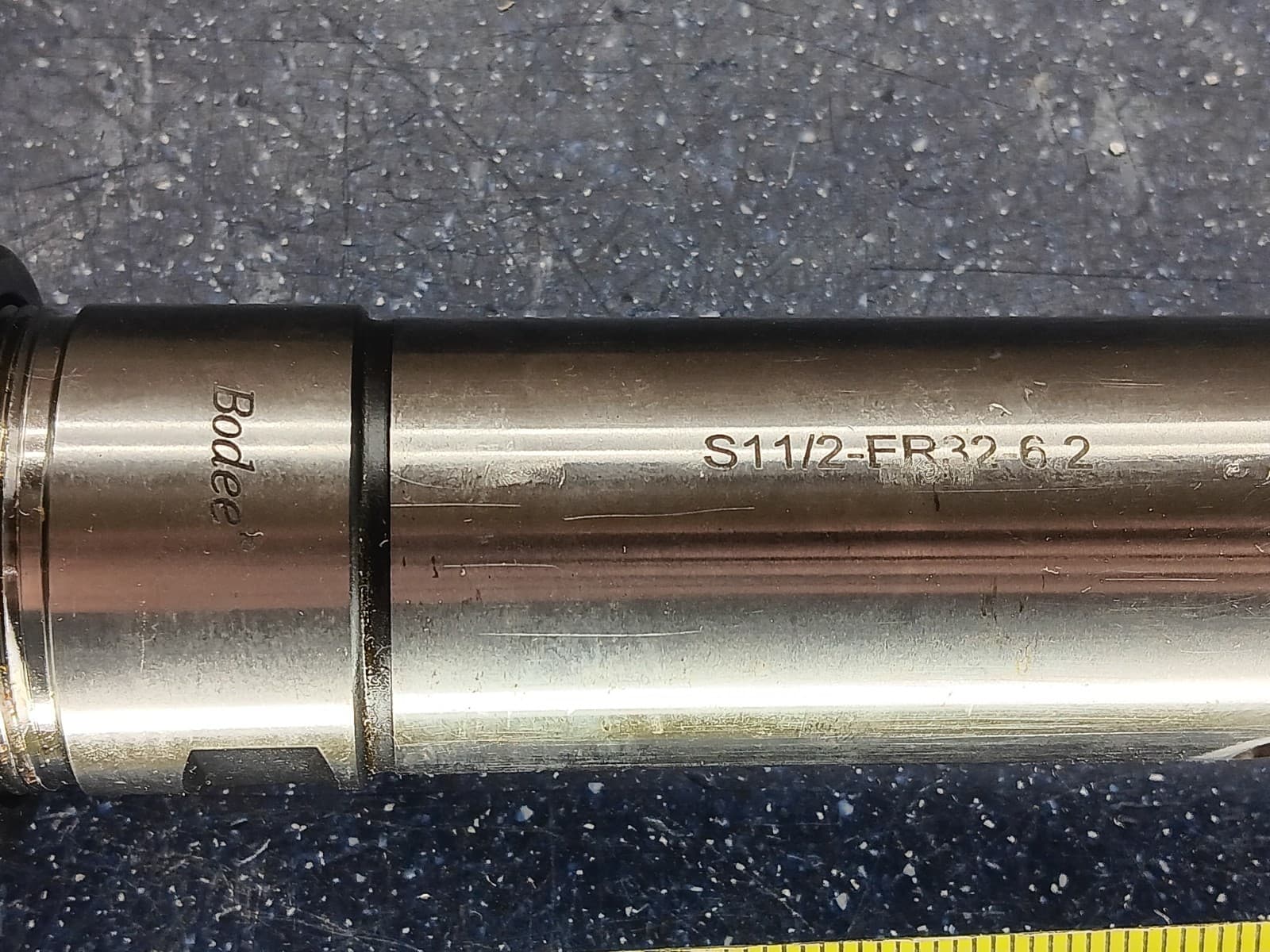 Bodee ER32 Collet Chuck Adapter Straight Shank Tool Holder S11/2-ER32-6.2 1.5 3