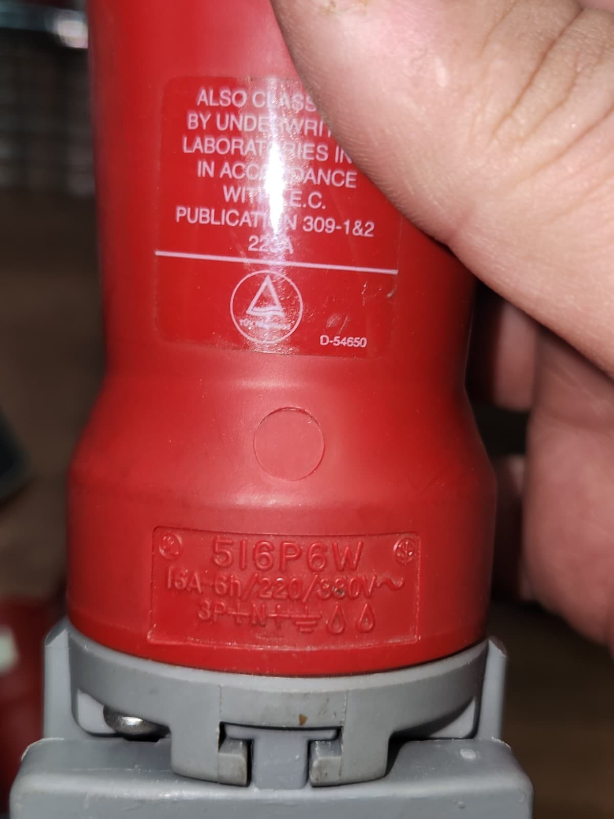 HBL560P7W, 60Amp, 277/480VAC, 4P, 5W 2