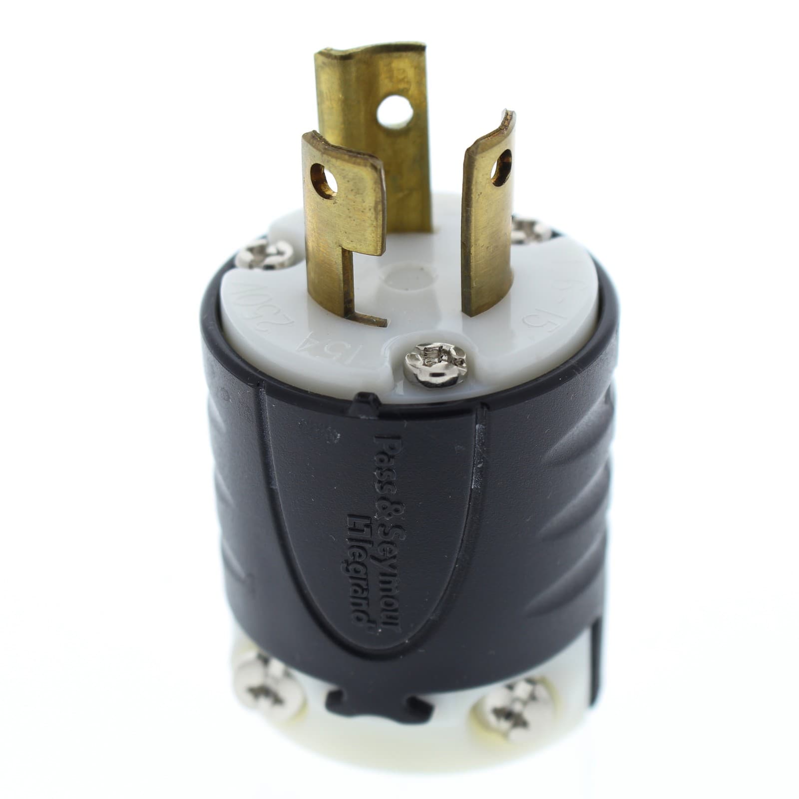 P&S L615-P Extra Heavy Duty 15A Twist Turn Lock Turnlok Plug L6-15P Industrial 3