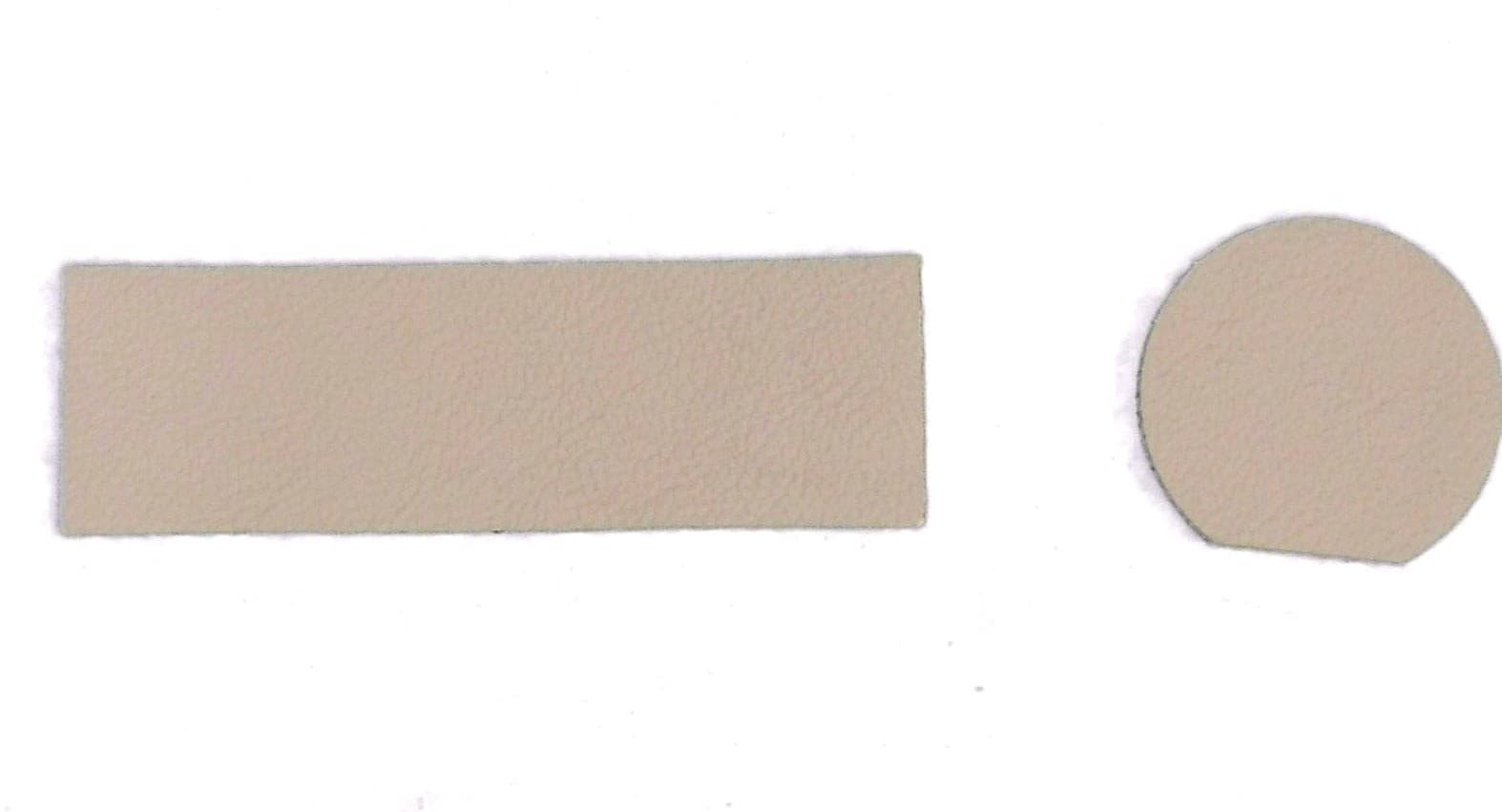 2 PACK TAN Traditional Archery Adhesive LEATHER BOW ARROW REST Recurve Longbow 2