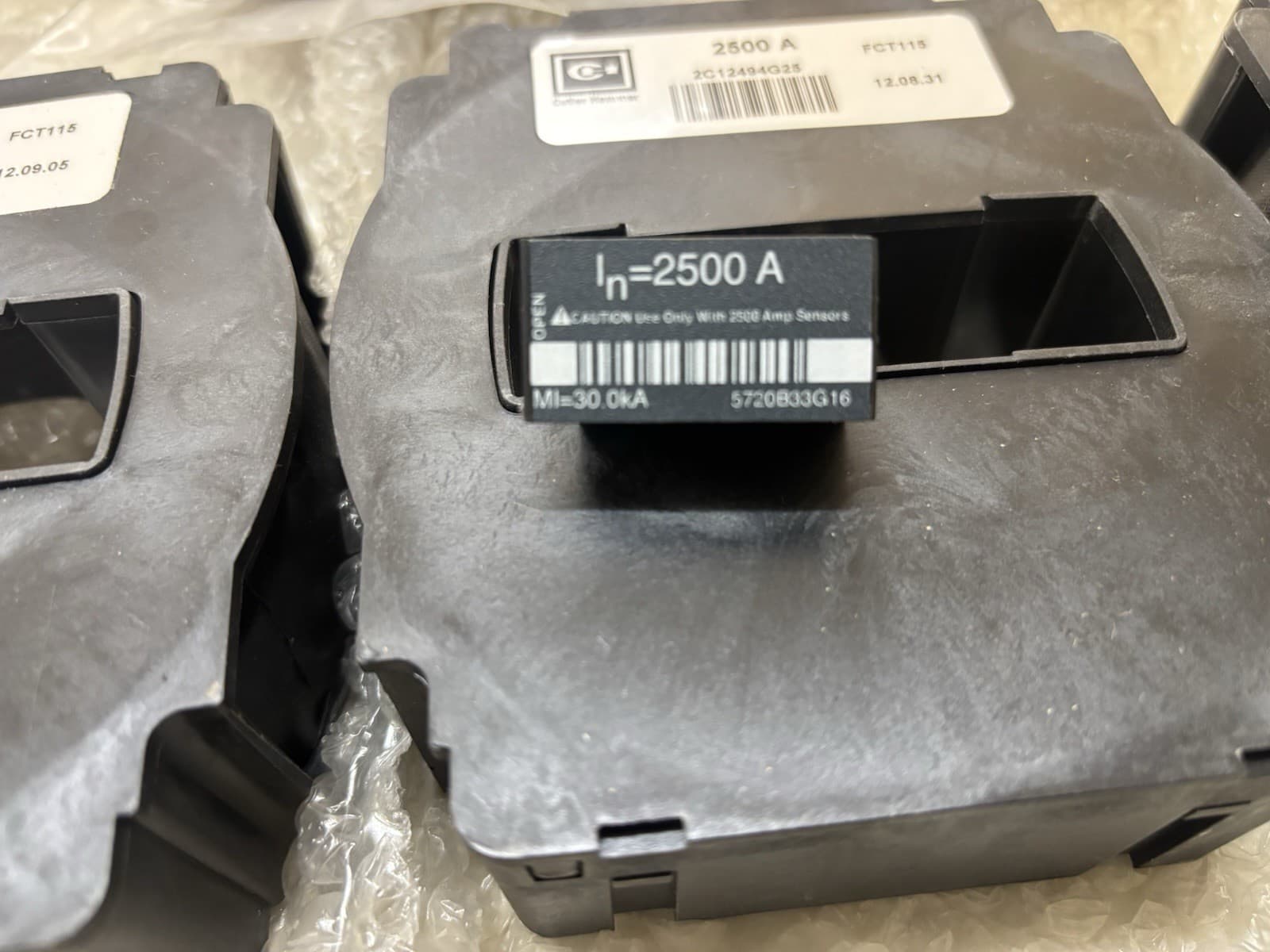 Eaton Cutler-Hammer M3SRG2500 Sensor/Rating Plug Kit 2500 Amp 3 Pole  2