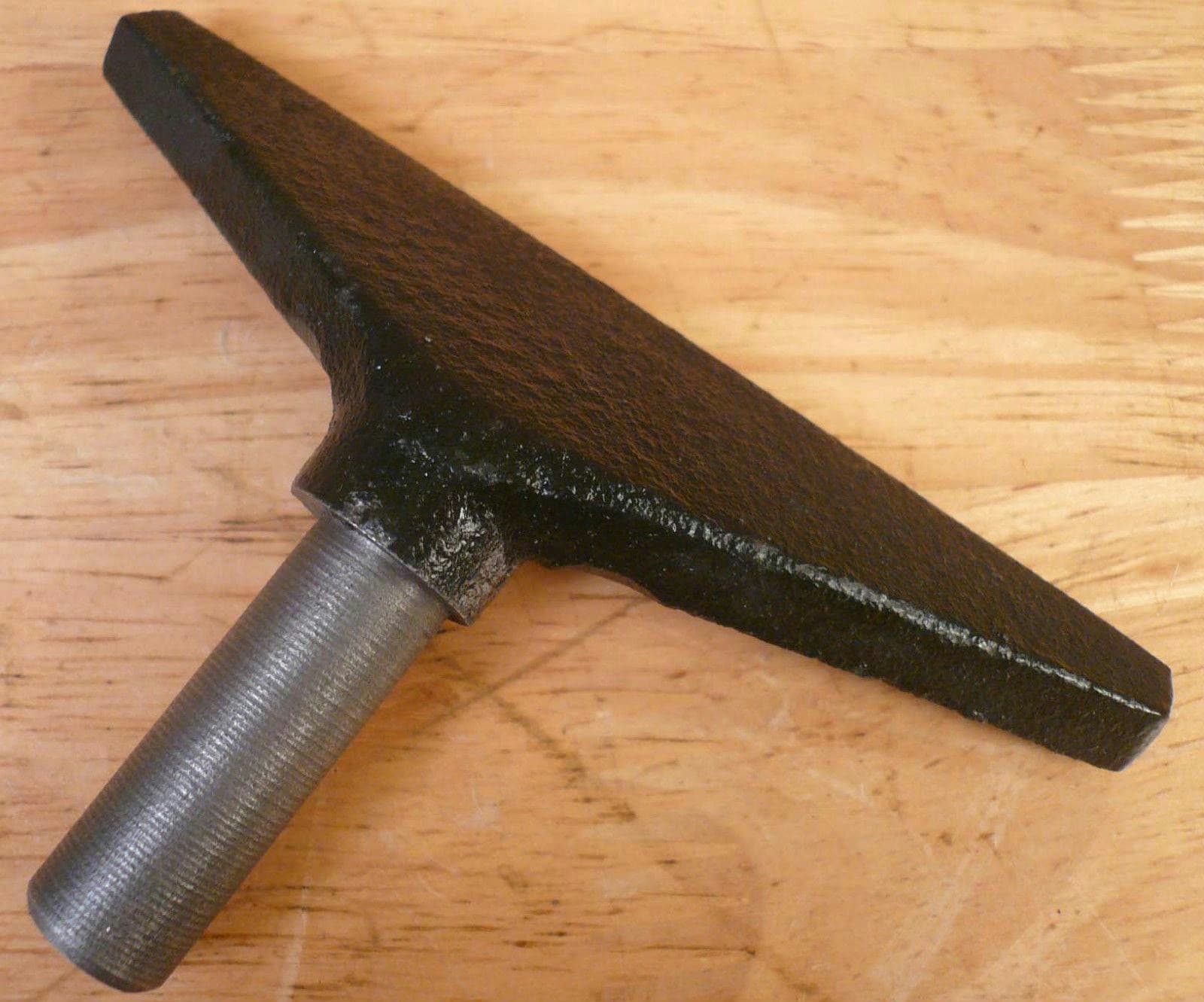 Deluxe 8" Wood Lathe Tool Rest Base + Eccentric Lock + 4-3/8" Rest Turning New 5