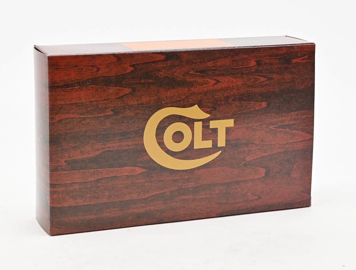 Colt Detective Special 1981 Wood Grain Foam Insert Box & Paperwork Package. New 2