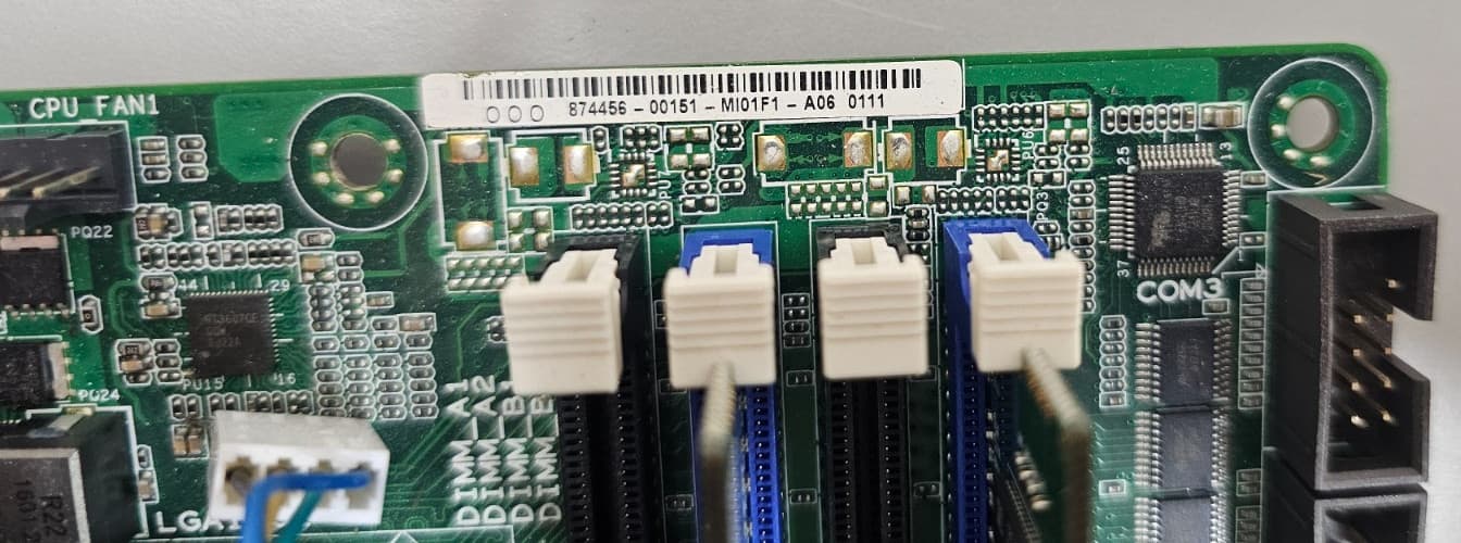 Genuine OEM NCR 1612 S500-SF Motherboard w/ RAM, CPU, IO Shield, Heatsink Tested 5