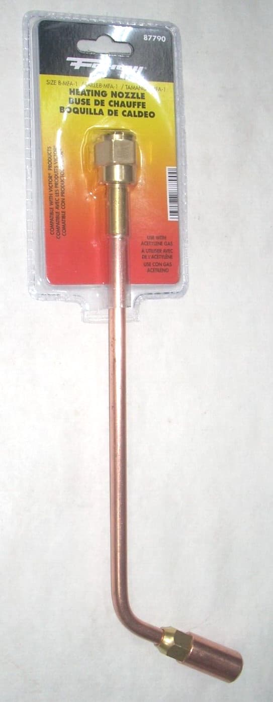Forney Acetylene Heating Tip 8-MFA-1 Rosebud Fits Victor 100 Series Torch Handle 3